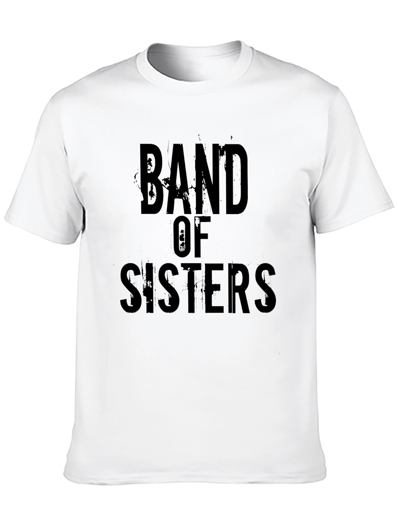 Band of Sisters Black Graphic Tee Shirt