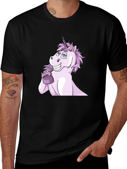 Unicorn Eating Ice Cream Graphic Tee