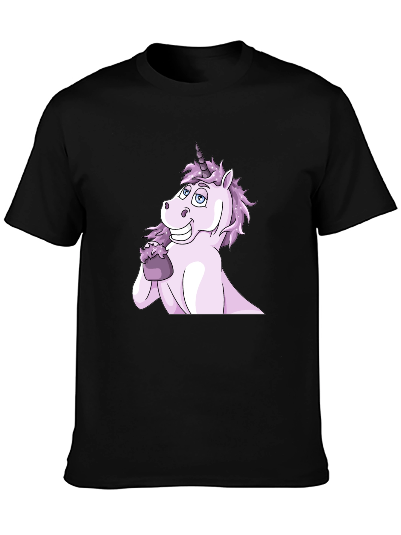 Unicorn Eating Ice Cream Graphic Tee