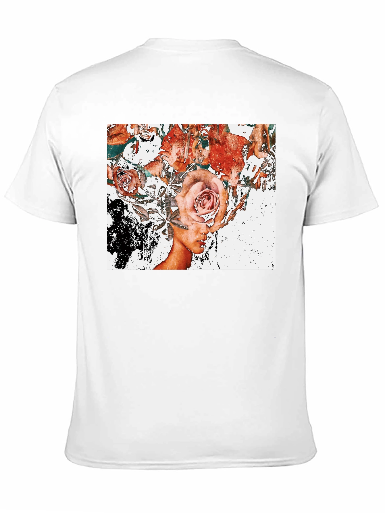 Floral Mind T-Shirt - Artistic Graphic Tee