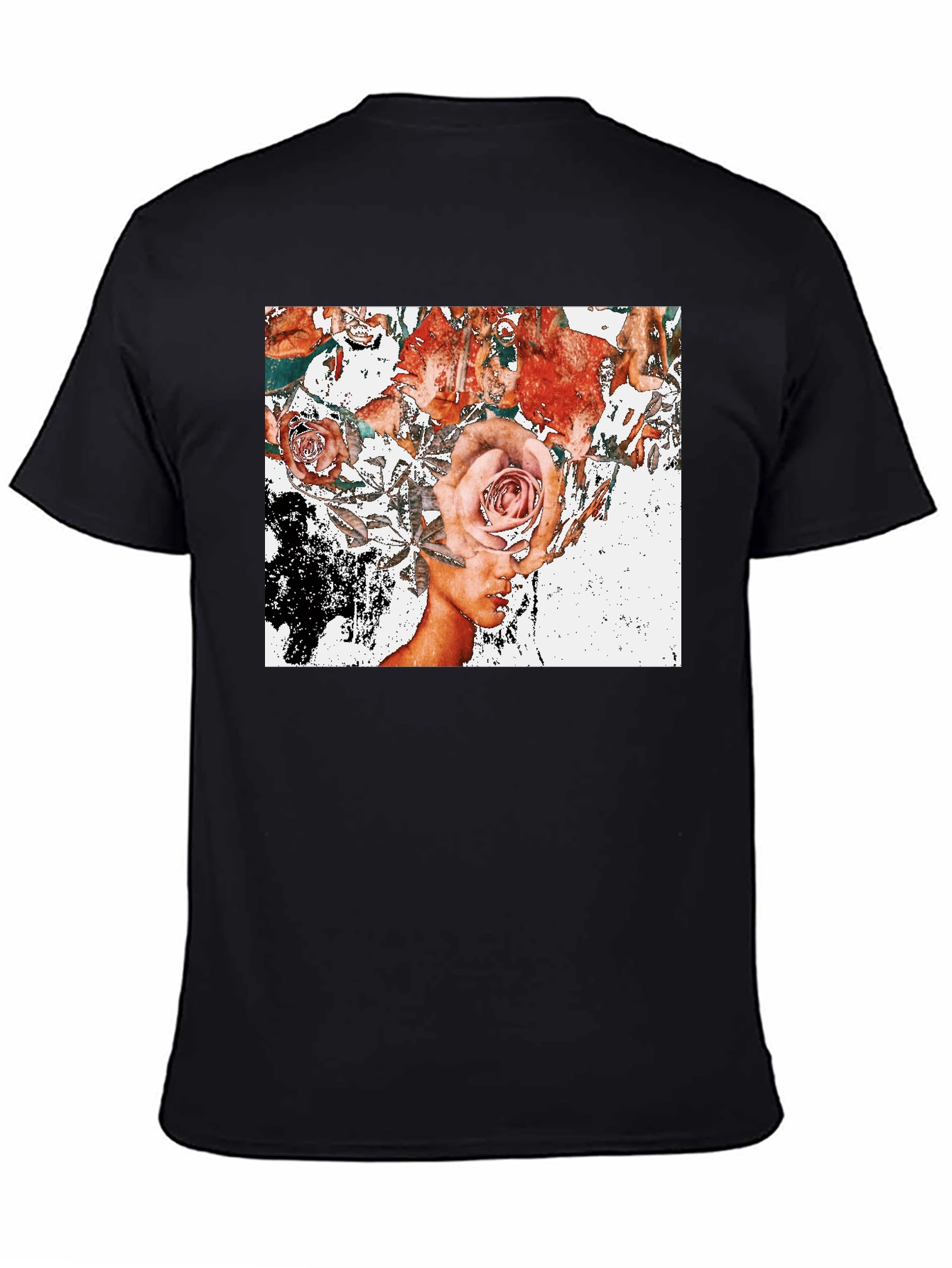Floral Mind T-Shirt - Artistic Graphic Tee