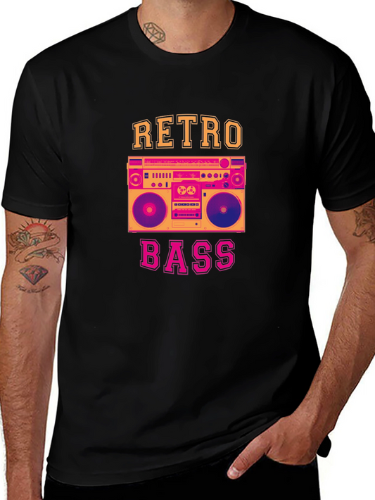 Retro Bass Graphic T-Shirt