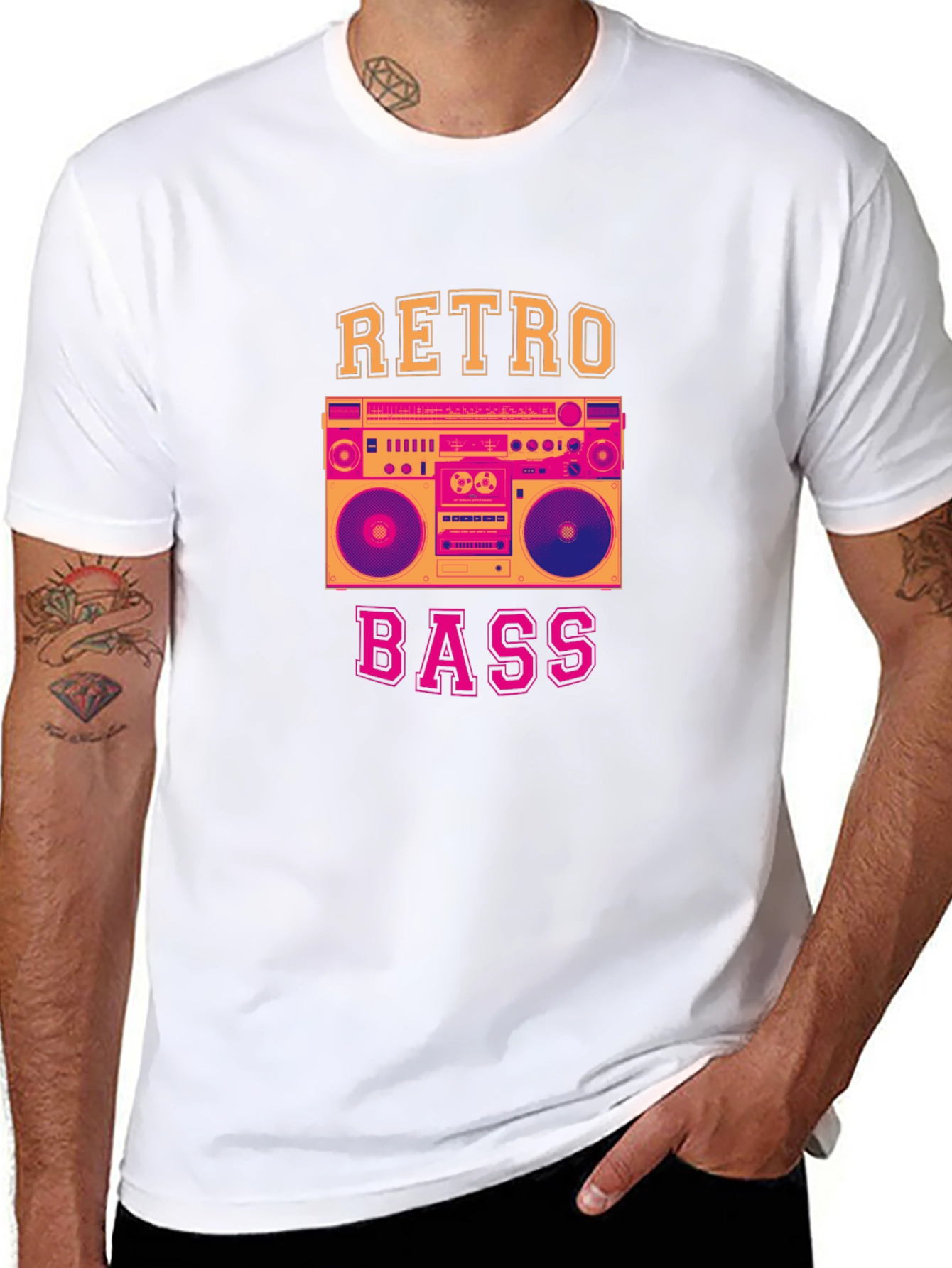 Retro Bass Graphic T-Shirt