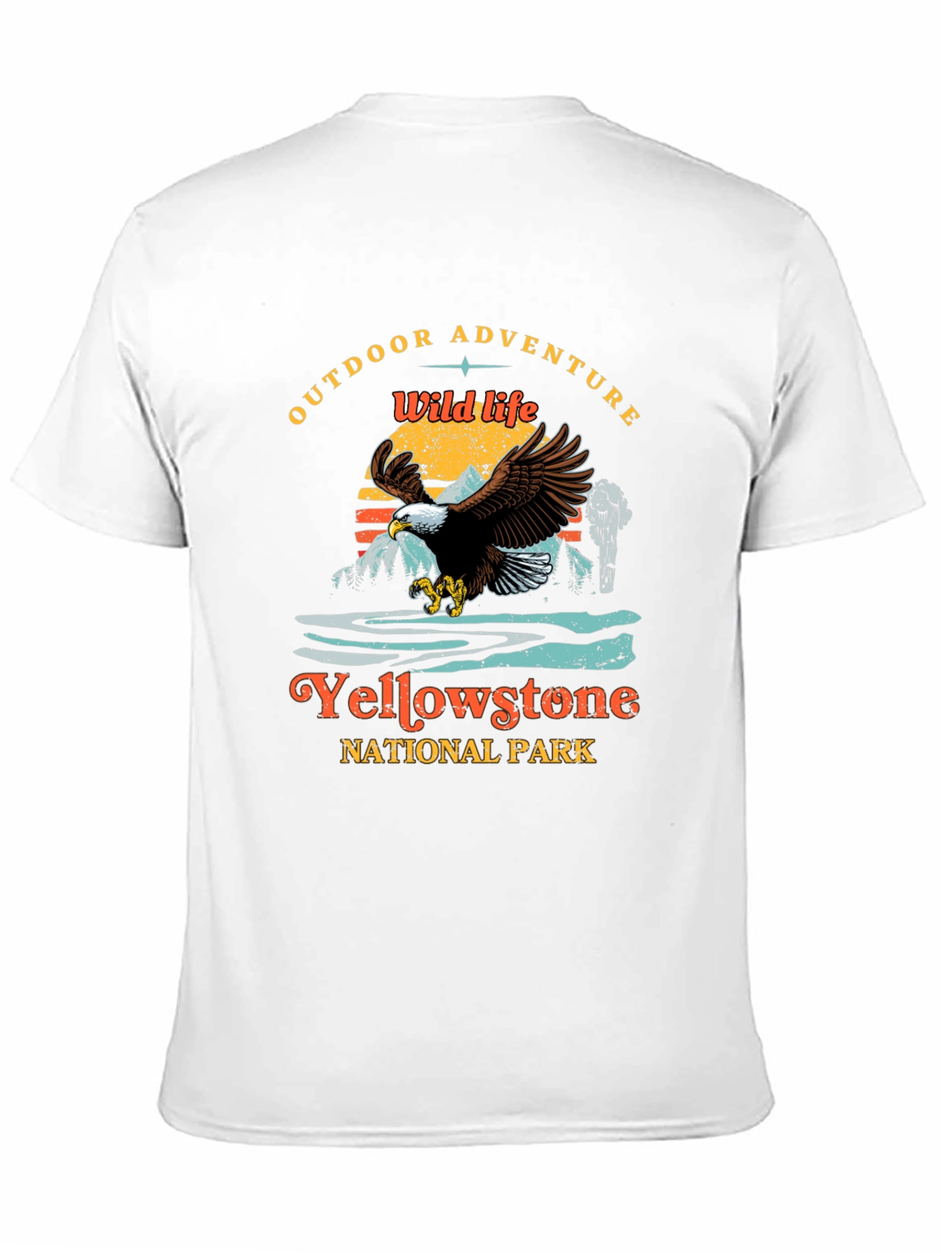 Yellowstone National Park Outdoor Adventure T-Shirt