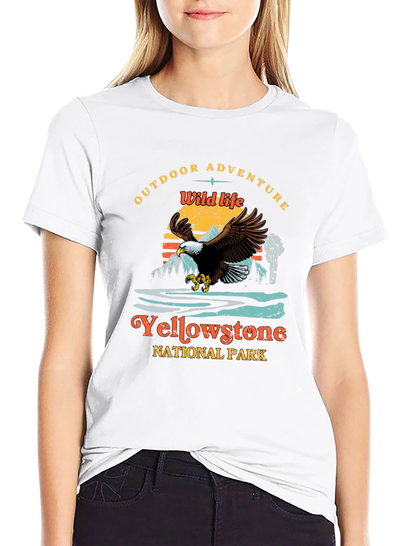Yellowstone National Park Outdoor Adventure T-Shirt