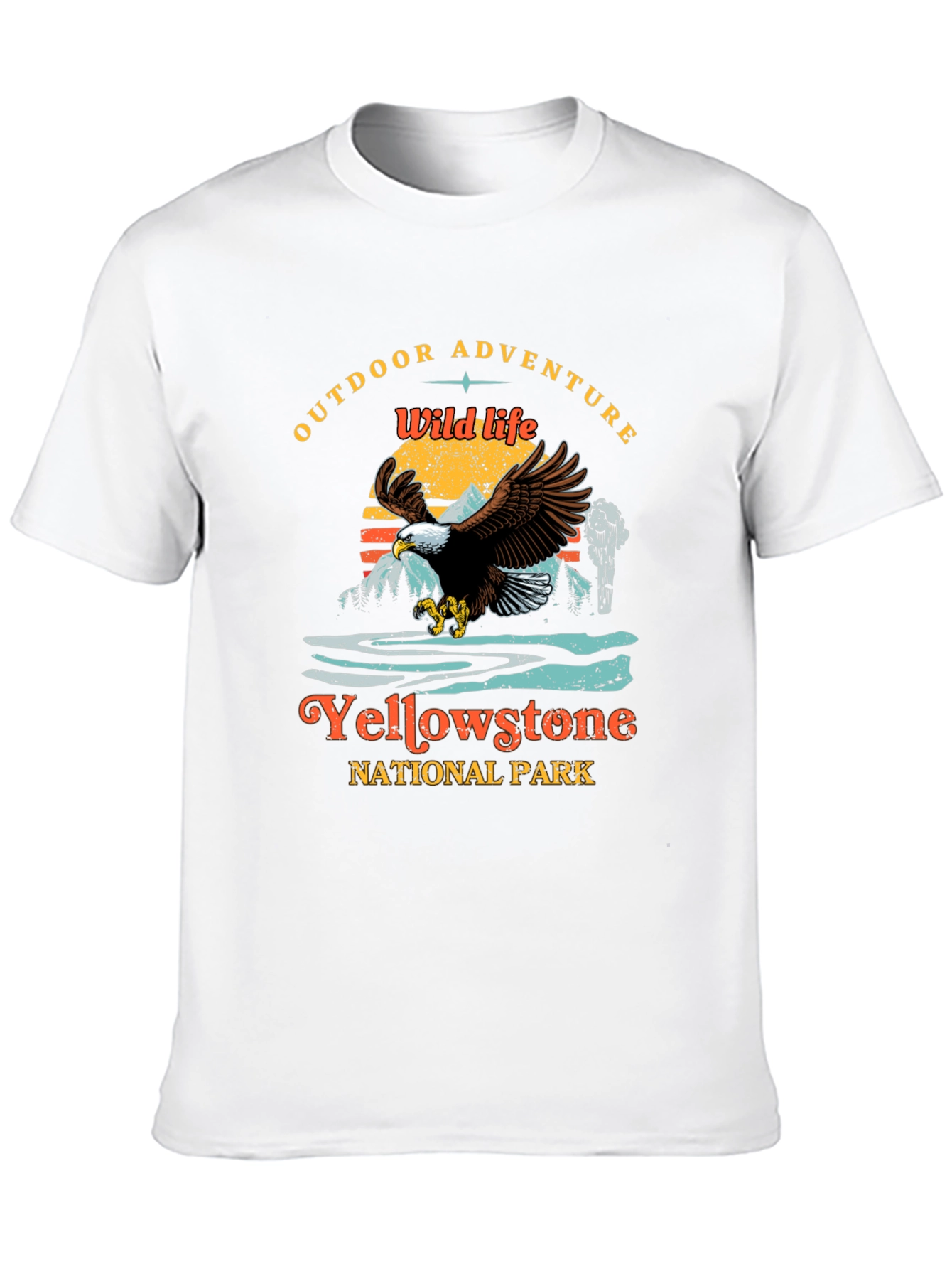 Yellowstone National Park Outdoor Adventure T-Shirt
