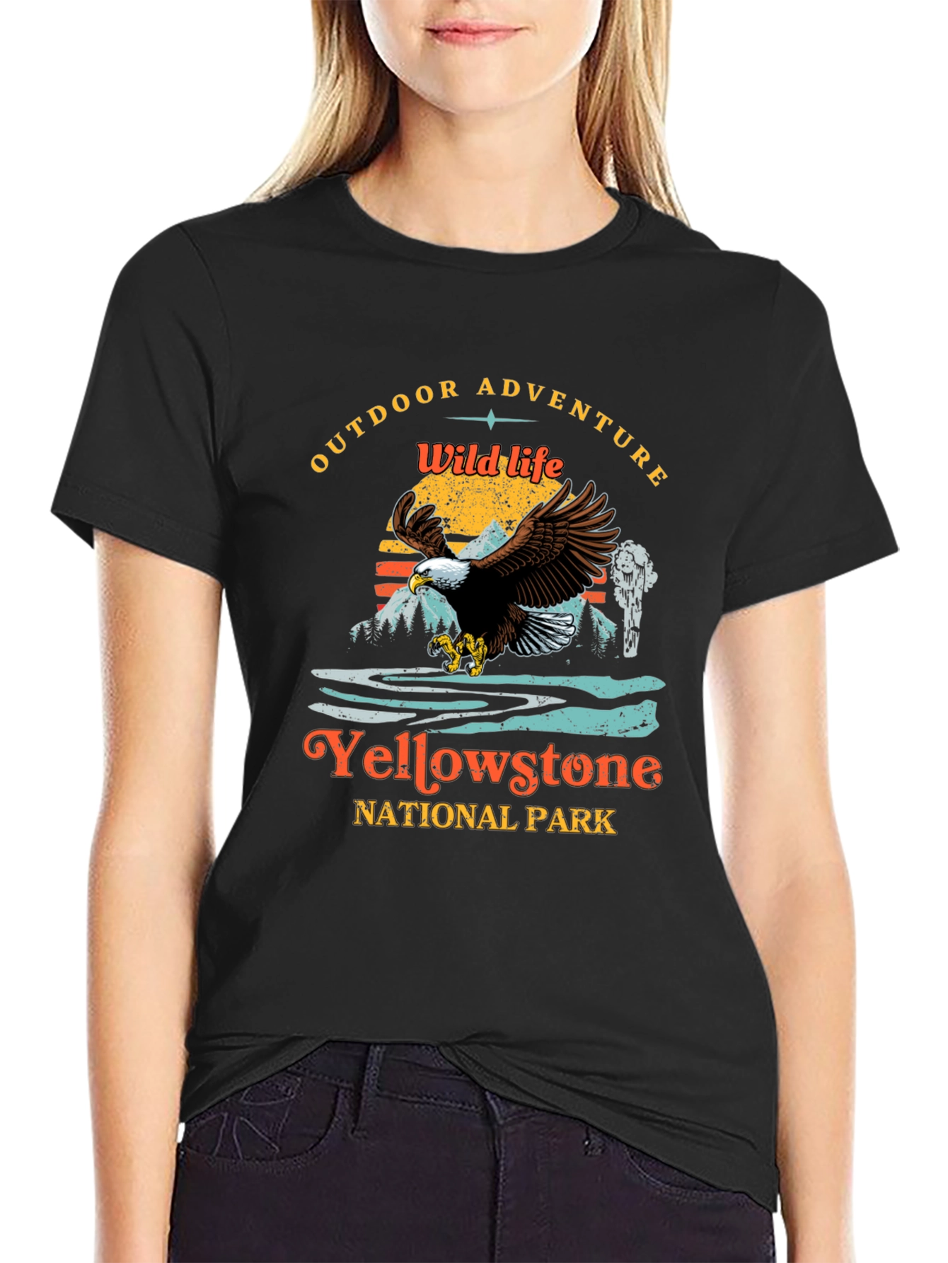 Yellowstone National Park Outdoor Adventure T-Shirt