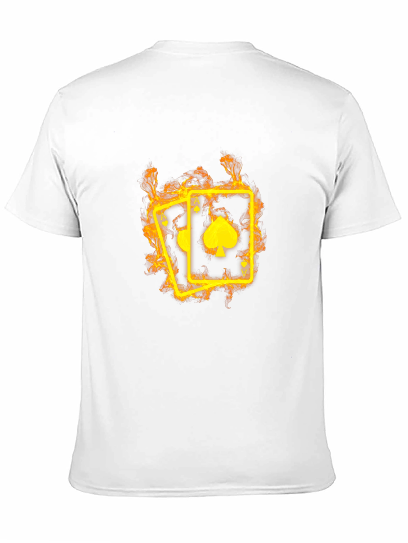 Ace Cards Flaming Graphic T-Shirt
