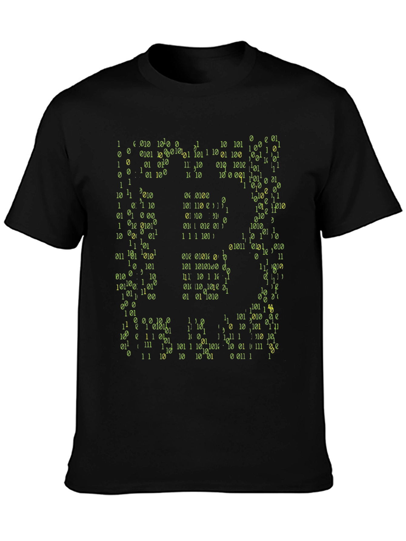 Binary Code Graphic T-Shirt - Geek Chic Style