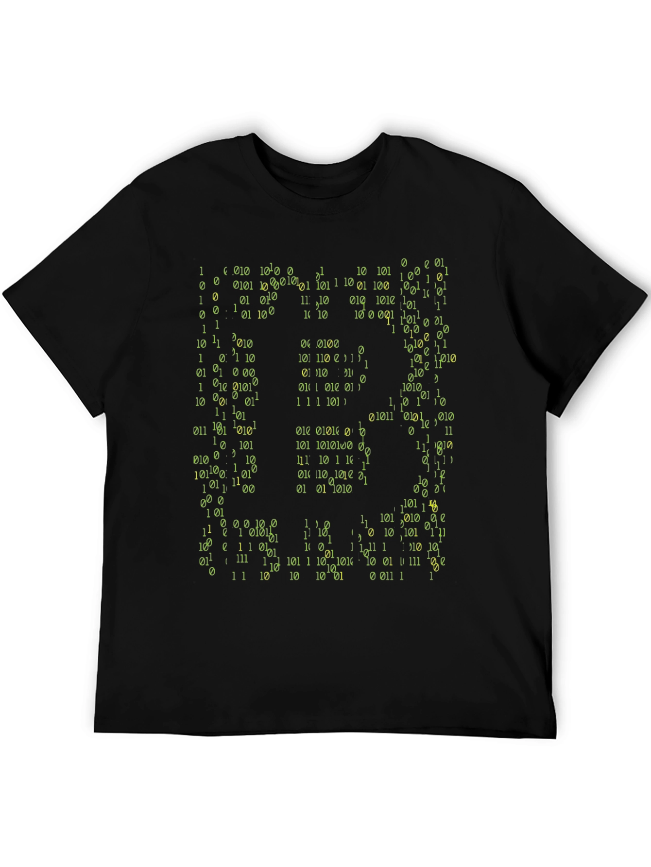 Binary Code Graphic T-Shirt - Geek Chic Style