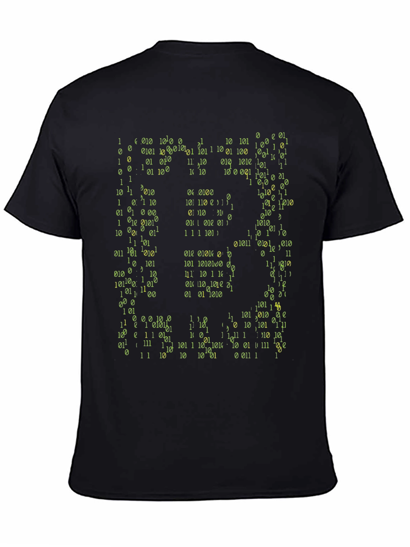 Binary Code Graphic T-Shirt - Geek Chic Style
