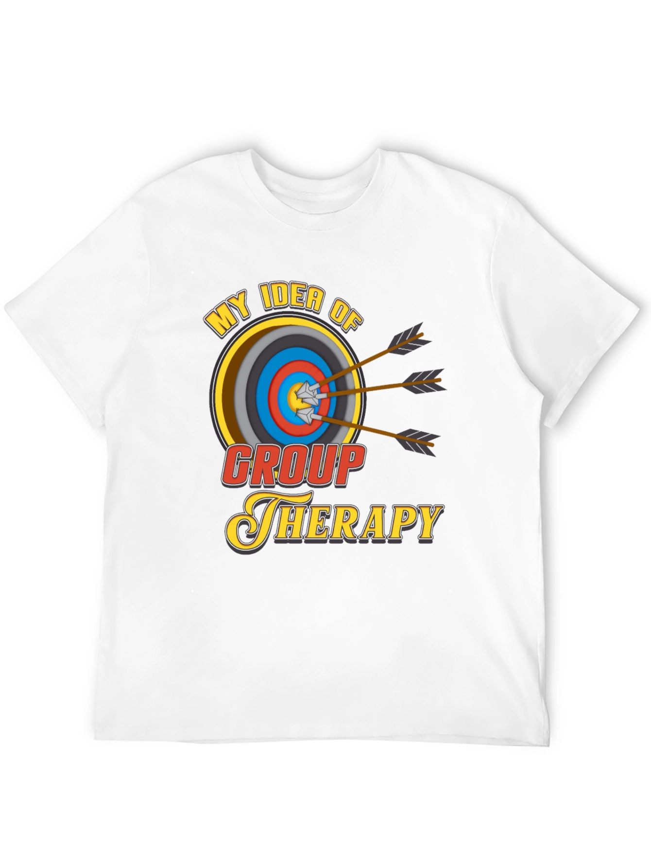 Group Therapy Archery T-Shirt - Funny Novelty Tee