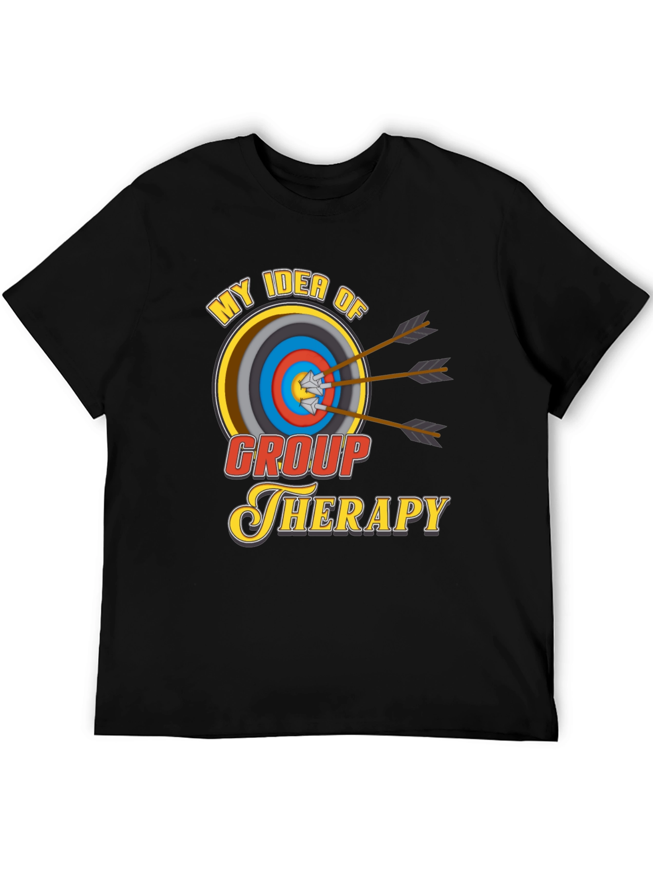 Group Therapy Archery T-Shirt - Funny Novelty Tee