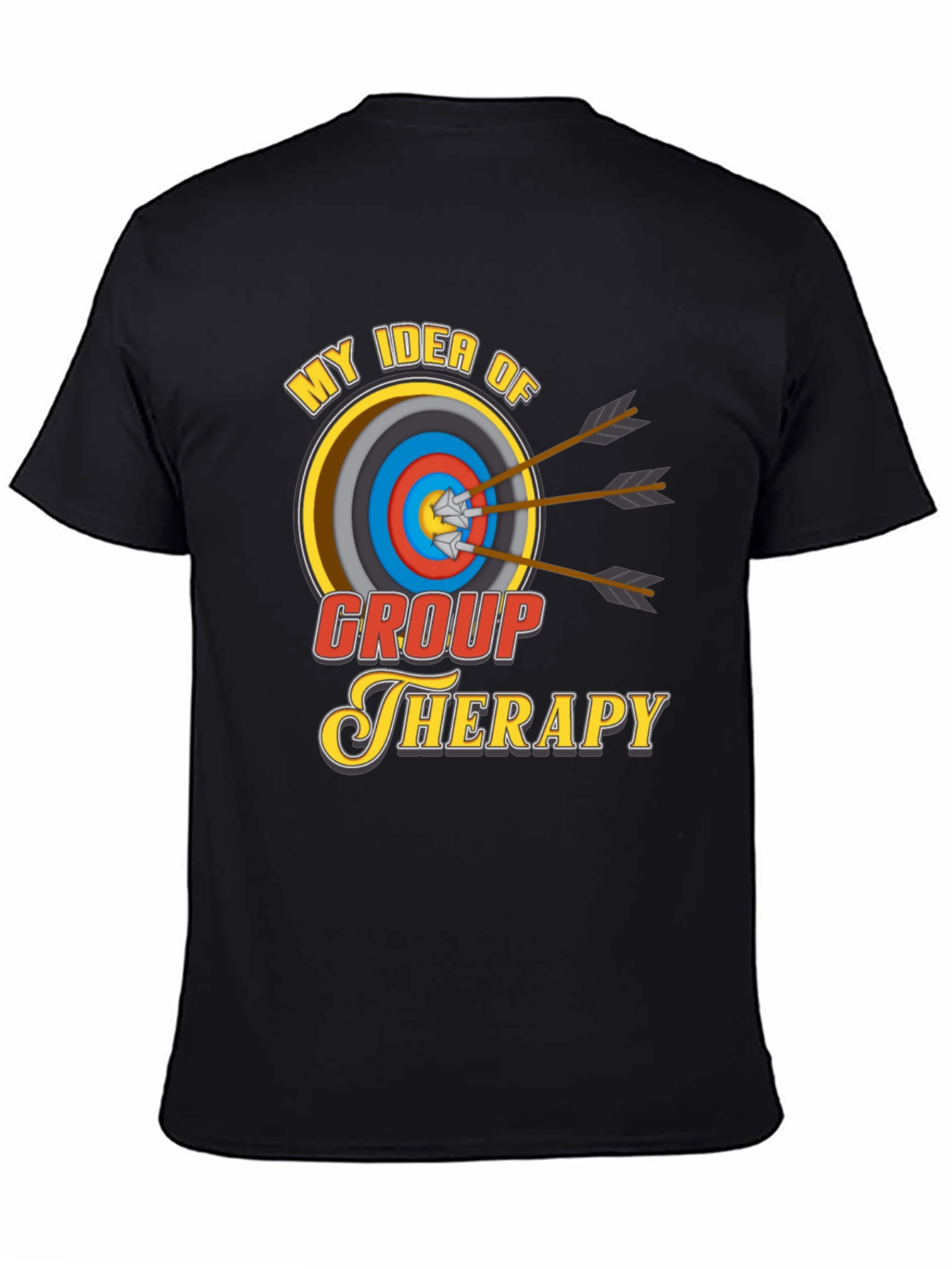 Group Therapy Archery T-Shirt - Funny Novelty Tee