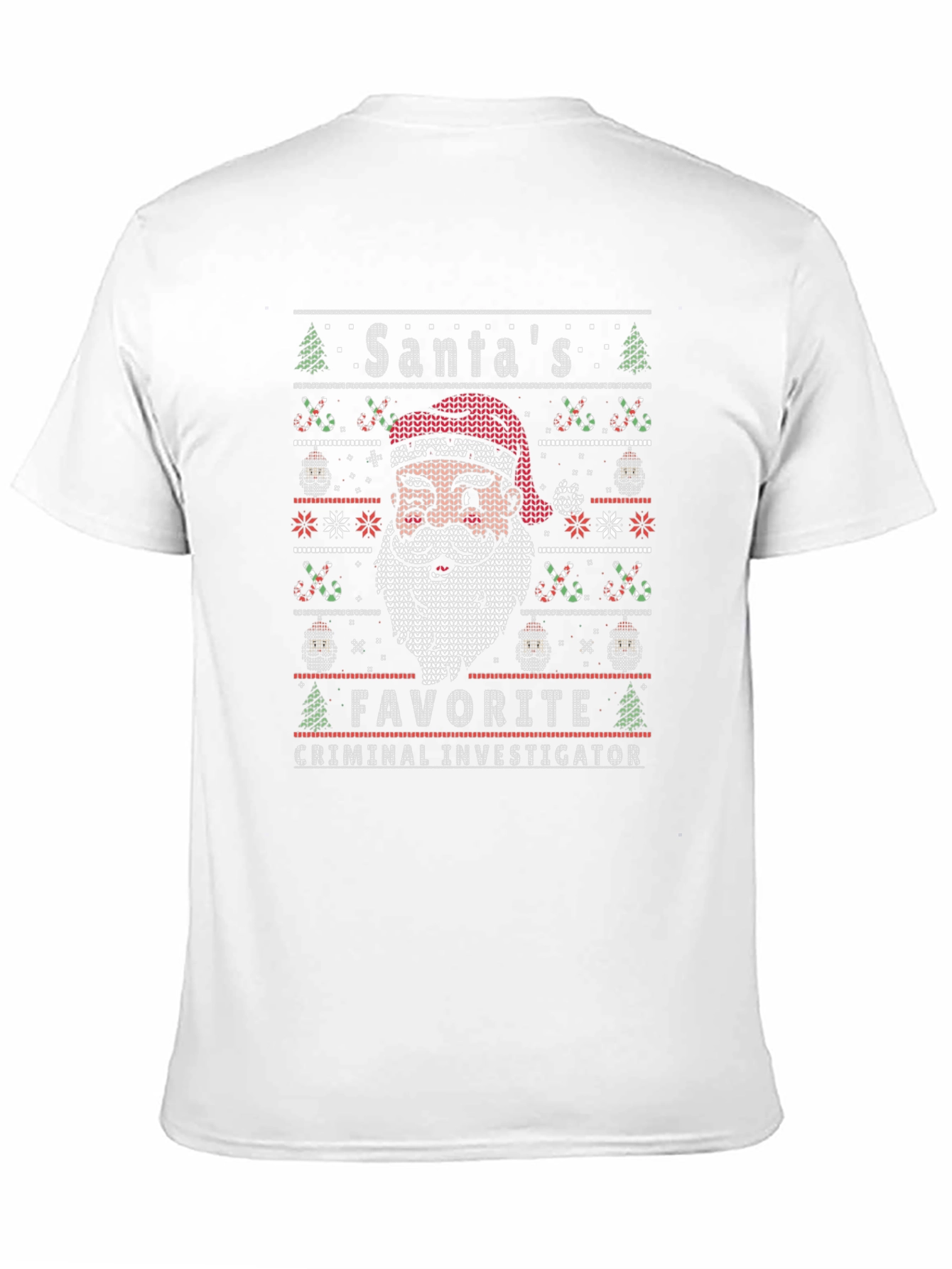 Santas Favorite Criminal Investigator T-Shirt