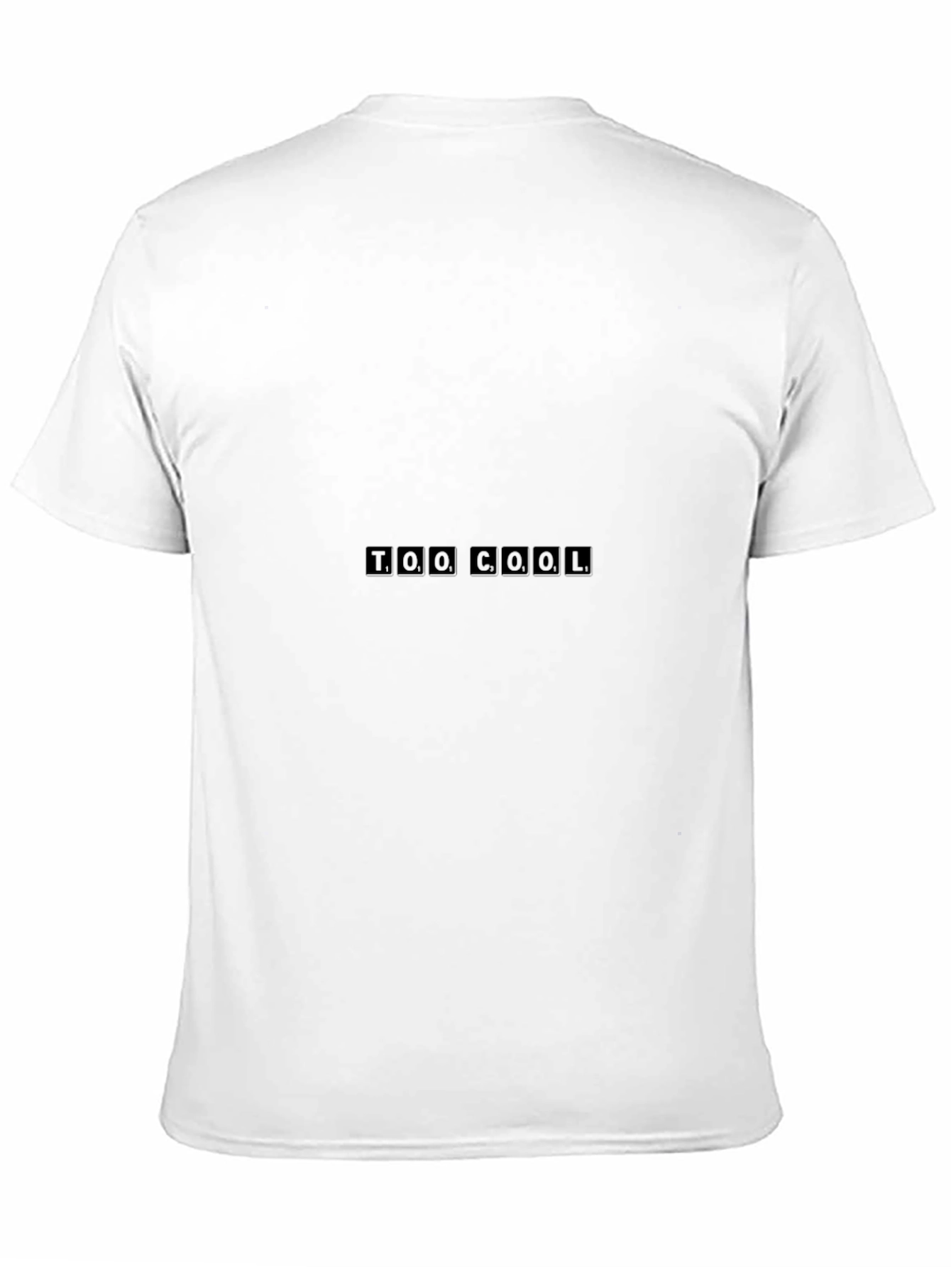 Too Cool Graphic Black T-Shirt for Men