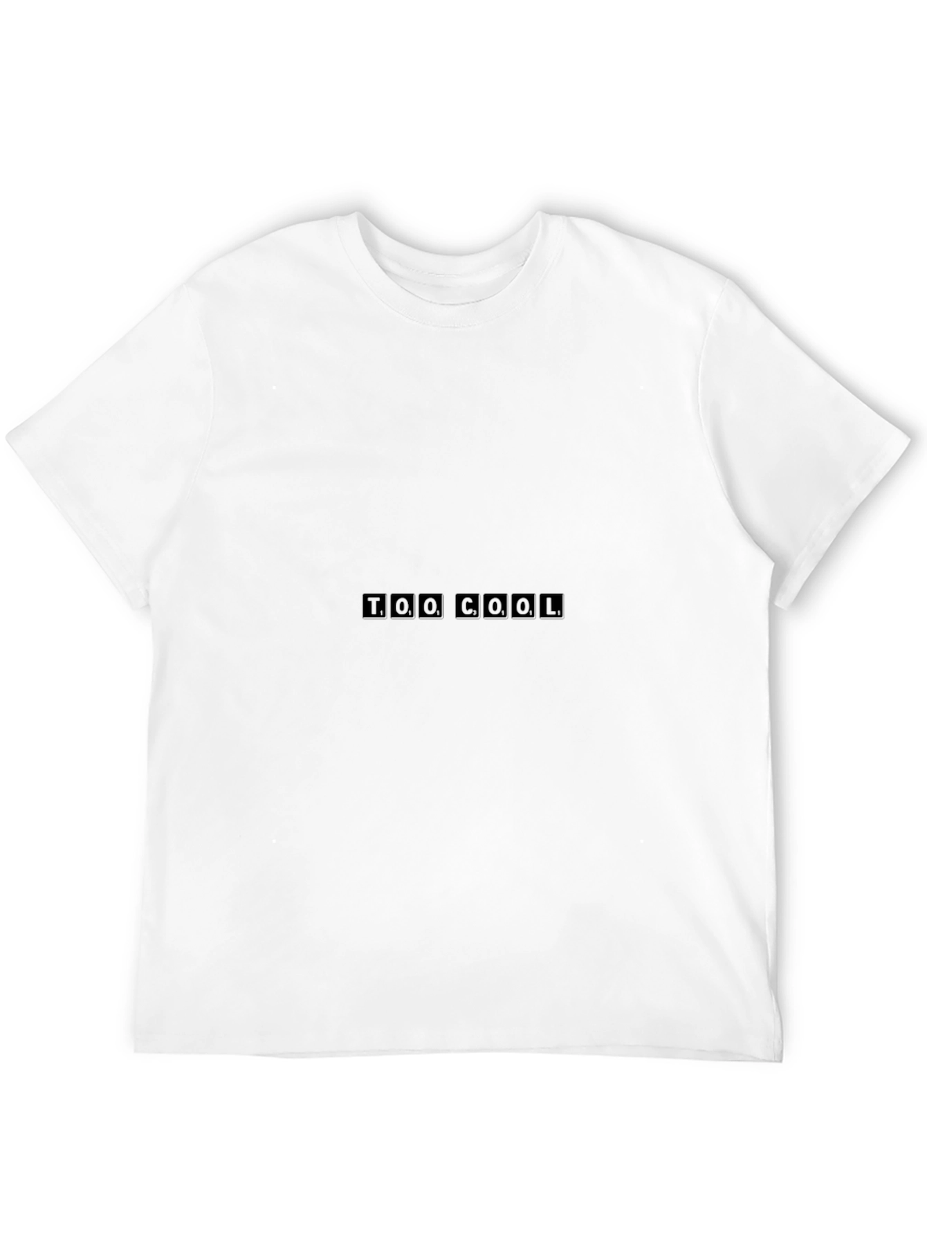 Too Cool Graphic Black T-Shirt for Men