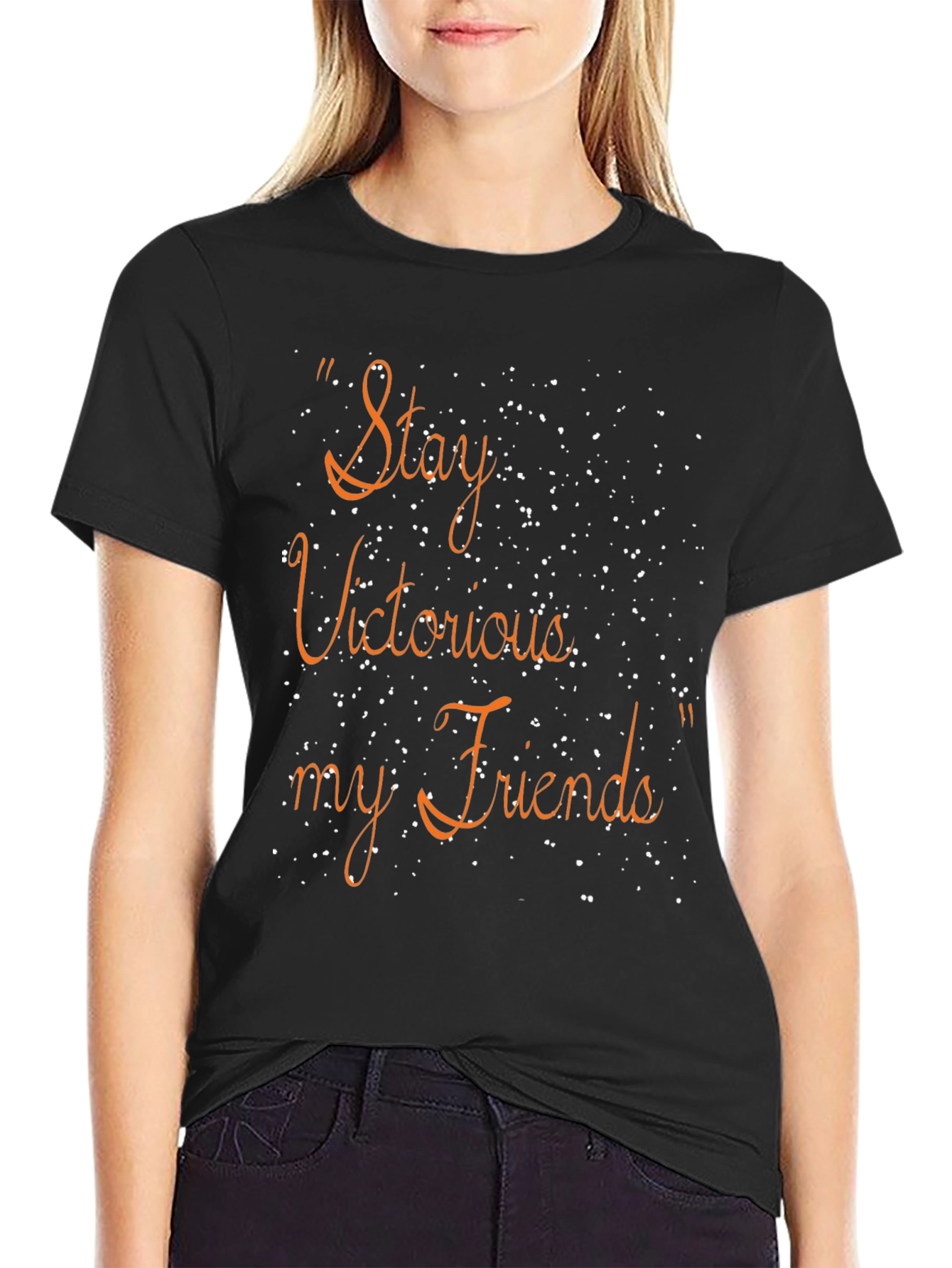 Stay Victorious Tee - Premium Cotton Comfort