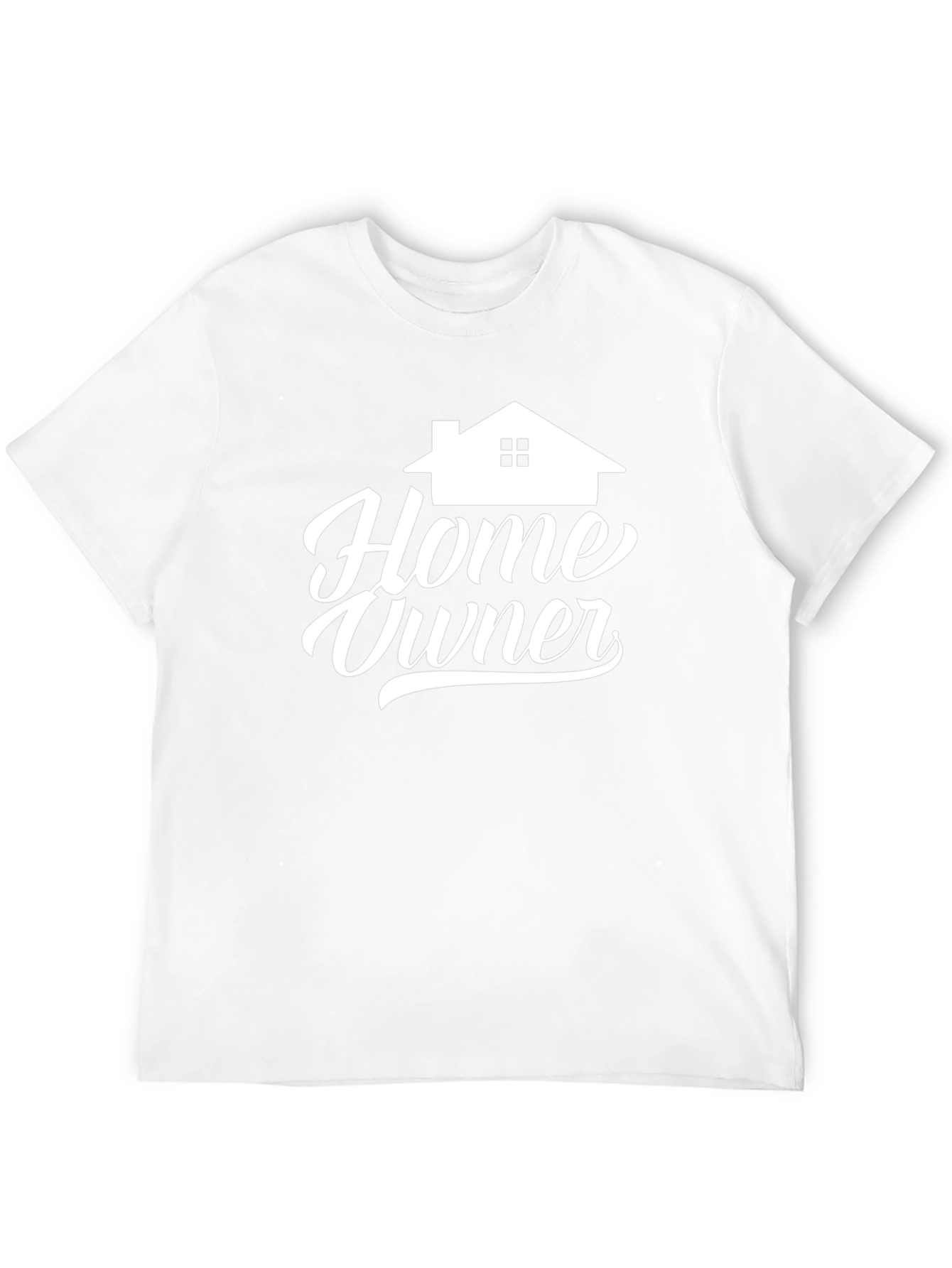 Home Owner Graphic Tee - Black Cotton T-Shirt