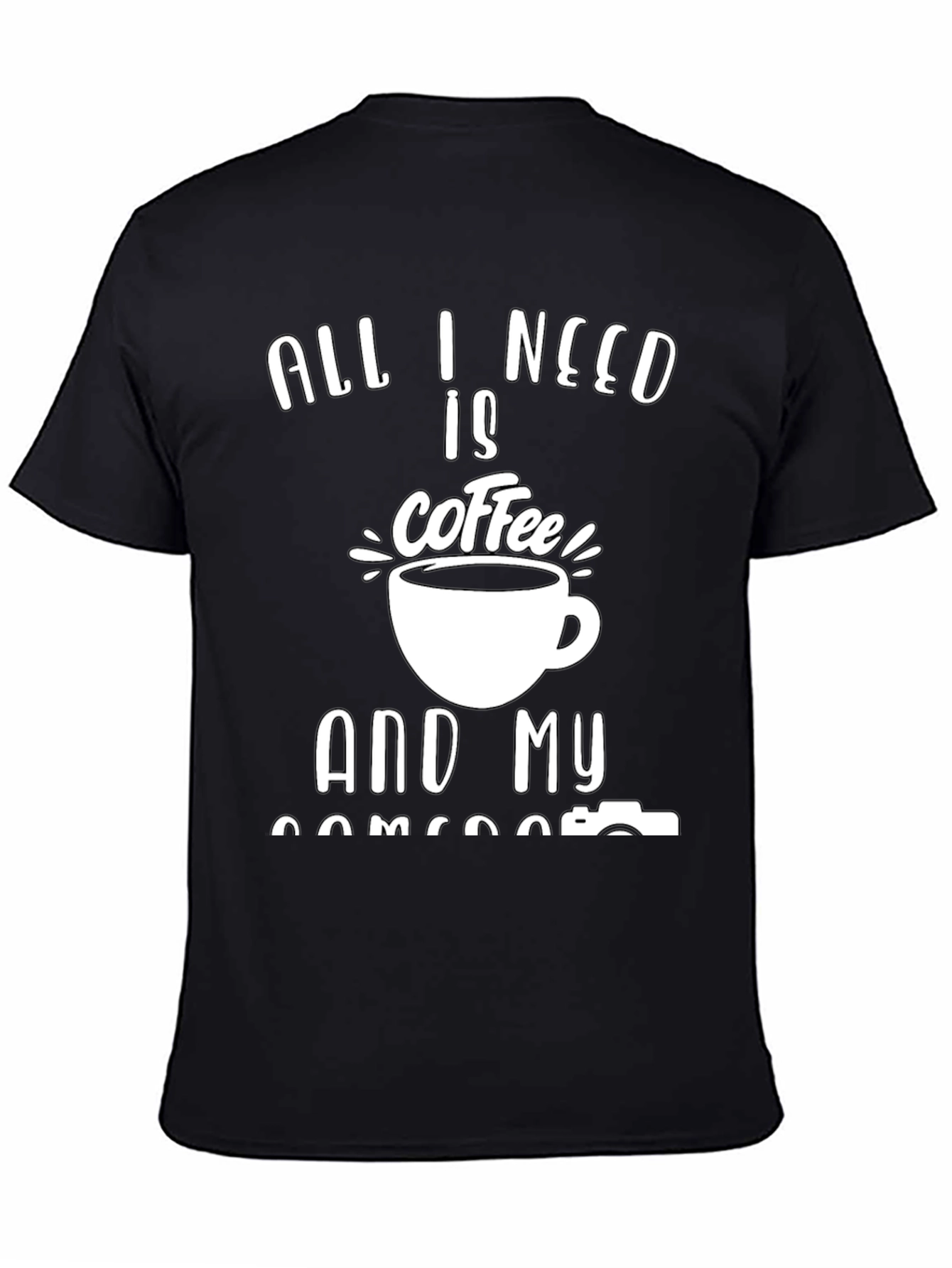 Coffee & Camera T-Shirt: Photographers Essential Tee
