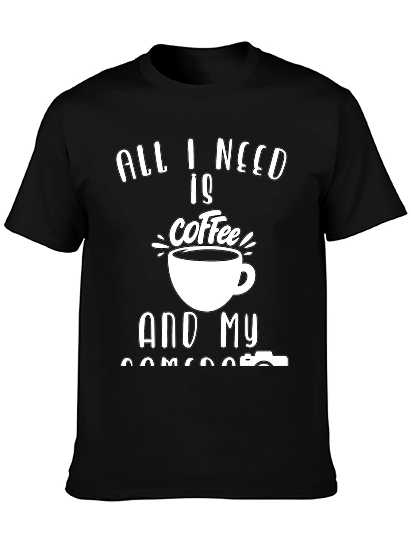 Coffee & Camera T-Shirt: Photographers Essential Tee