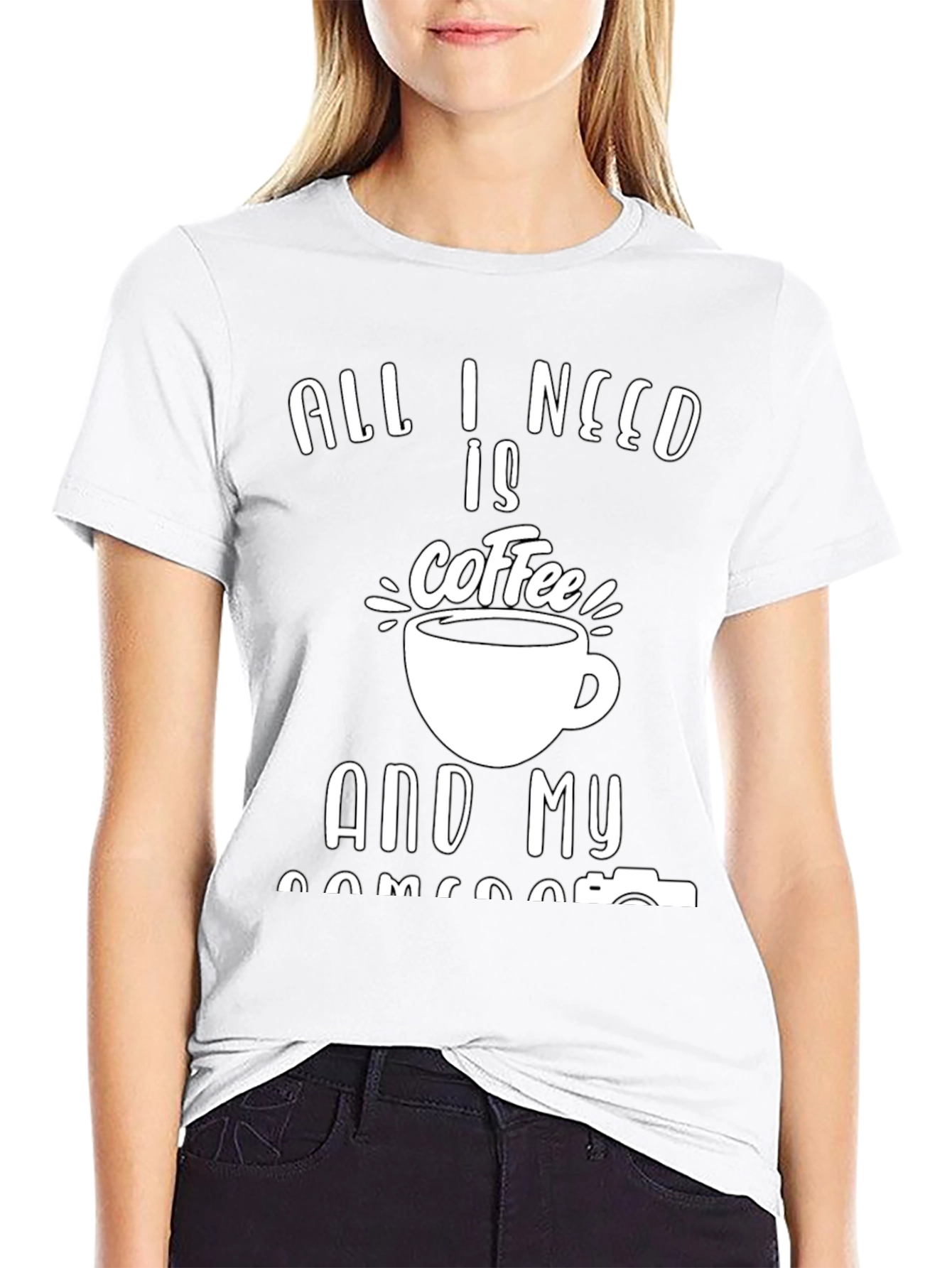 Coffee & Camera T-Shirt: Photographers Essential Tee