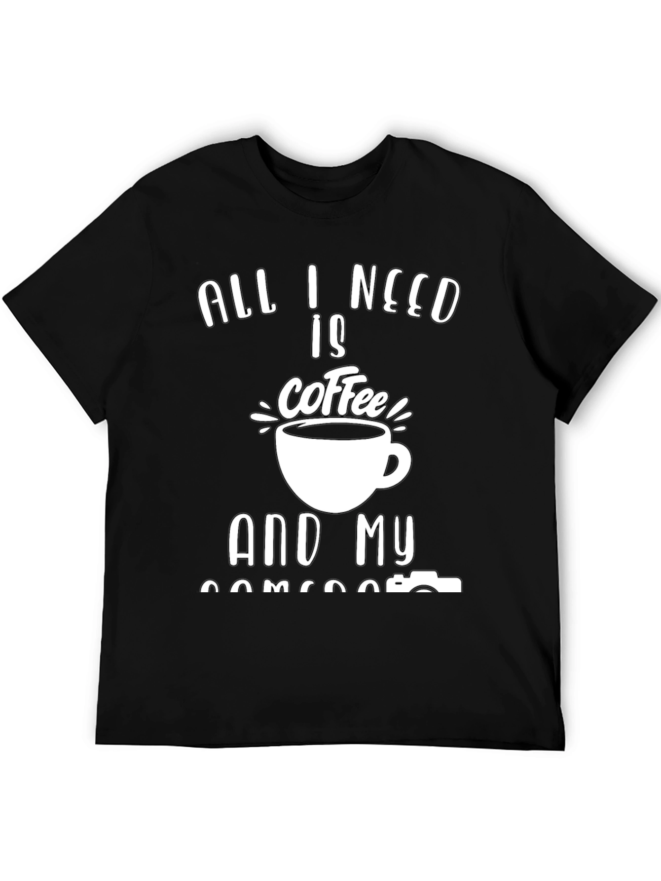 Coffee & Camera T-Shirt: Photographers Essential Tee
