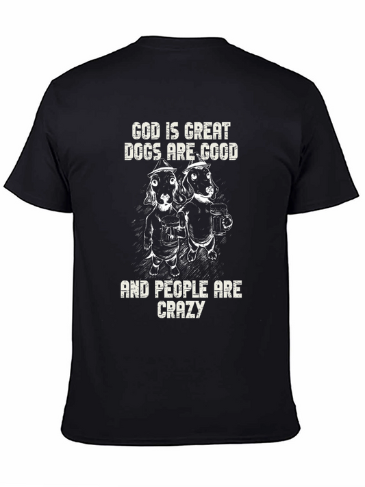 God Is Great Dogs Are Good Graphic Tee