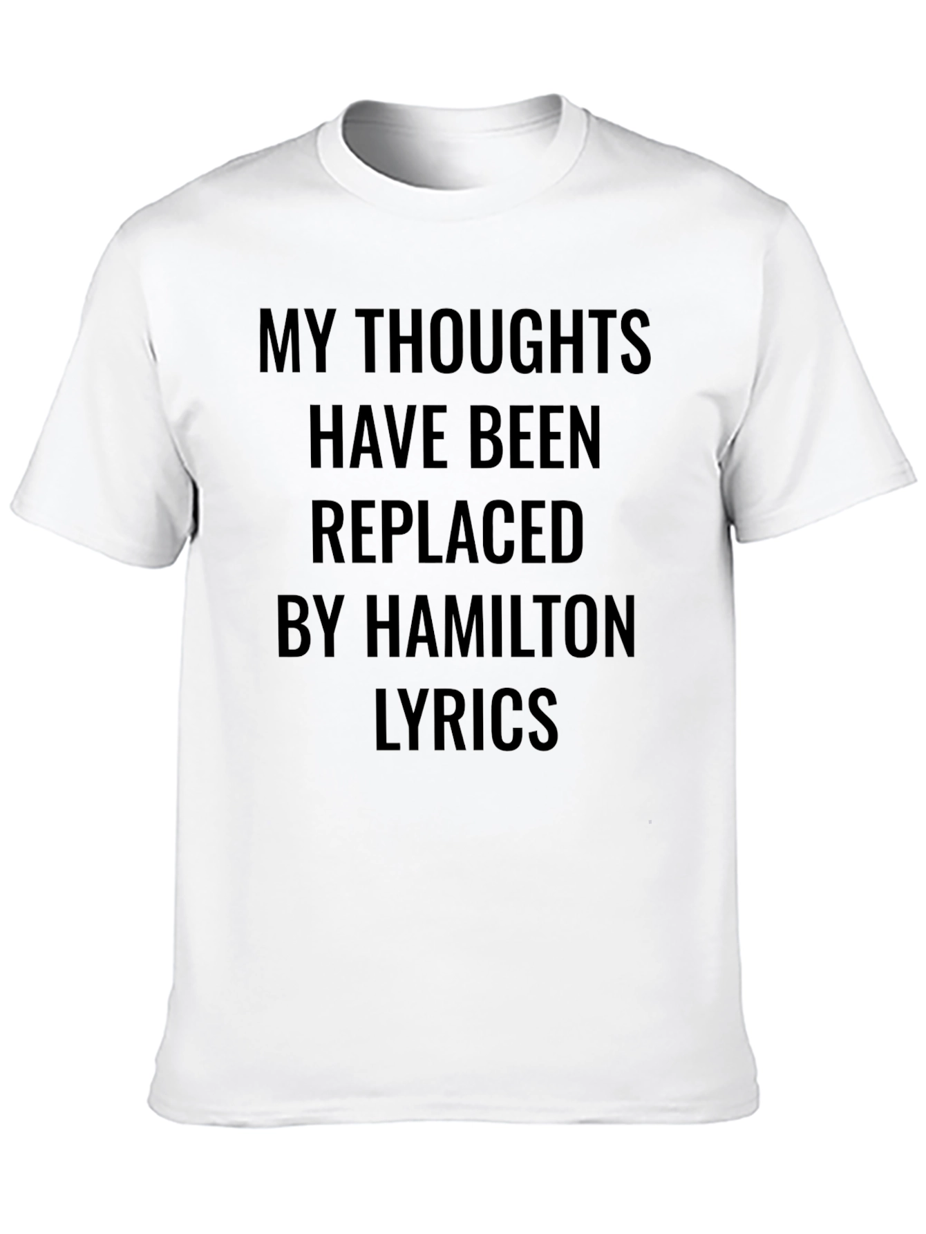 Hamilton Lyrics Graphic T-Shirt