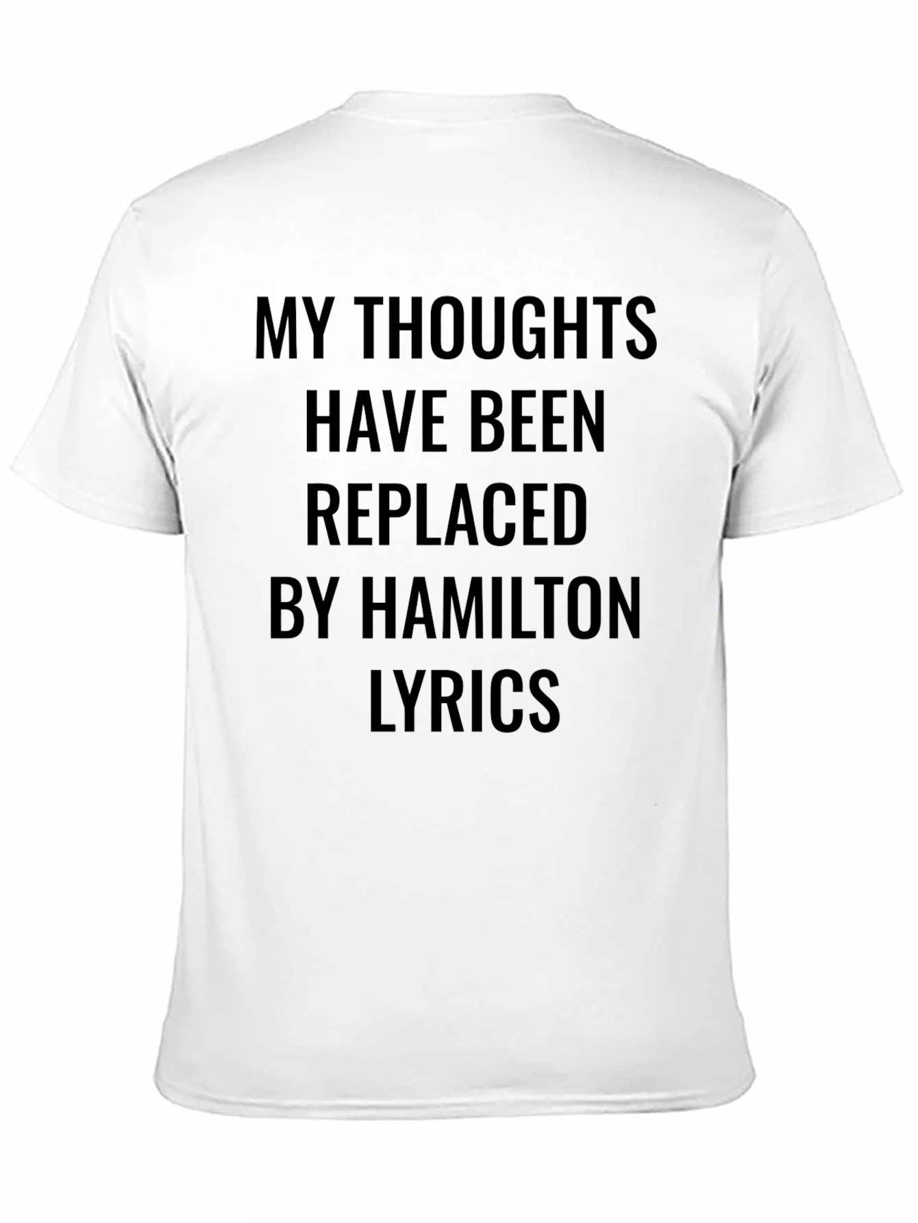Hamilton Lyrics Graphic T-Shirt