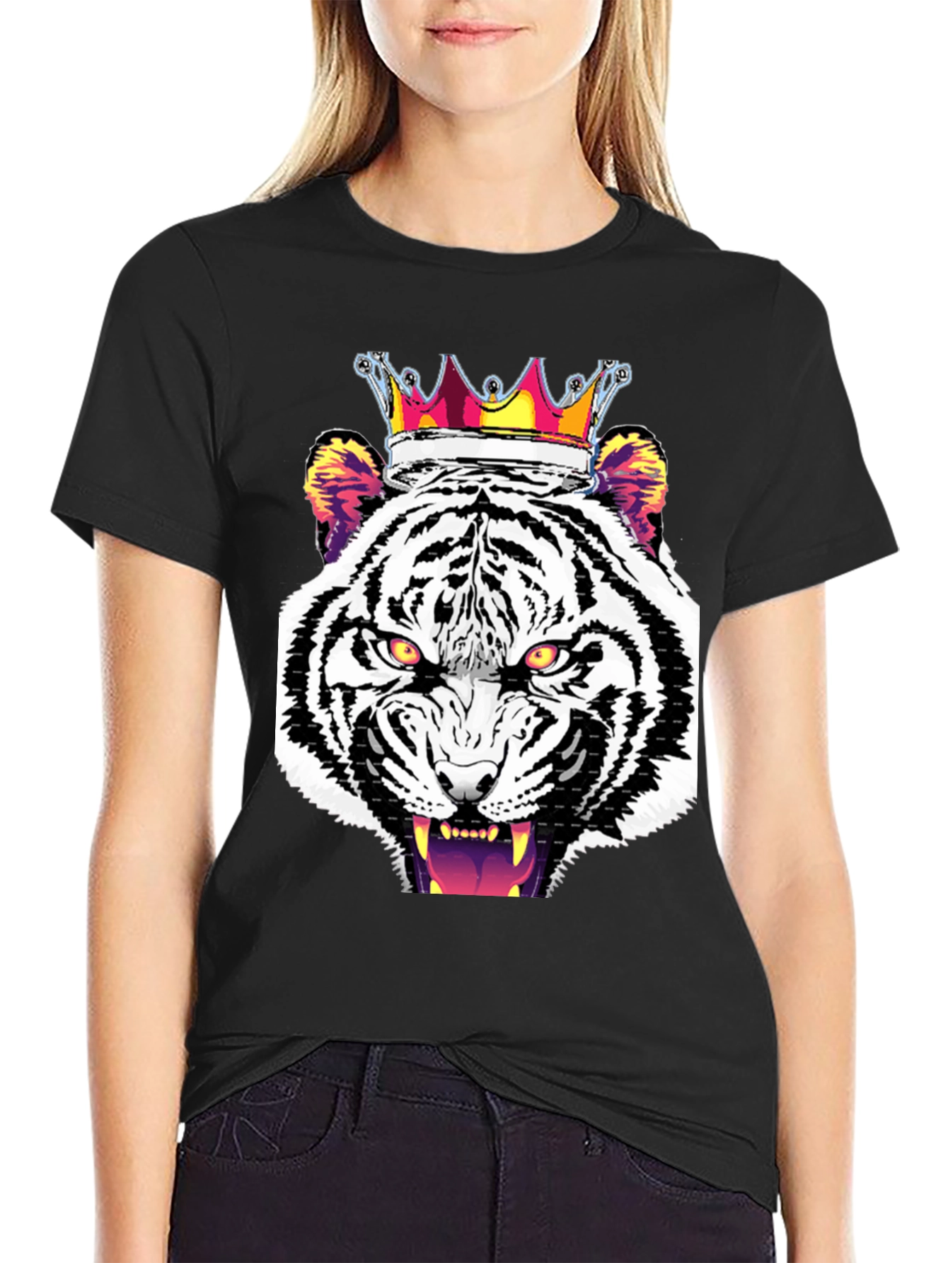 Tiger King Graphic Tee - Fierce Style