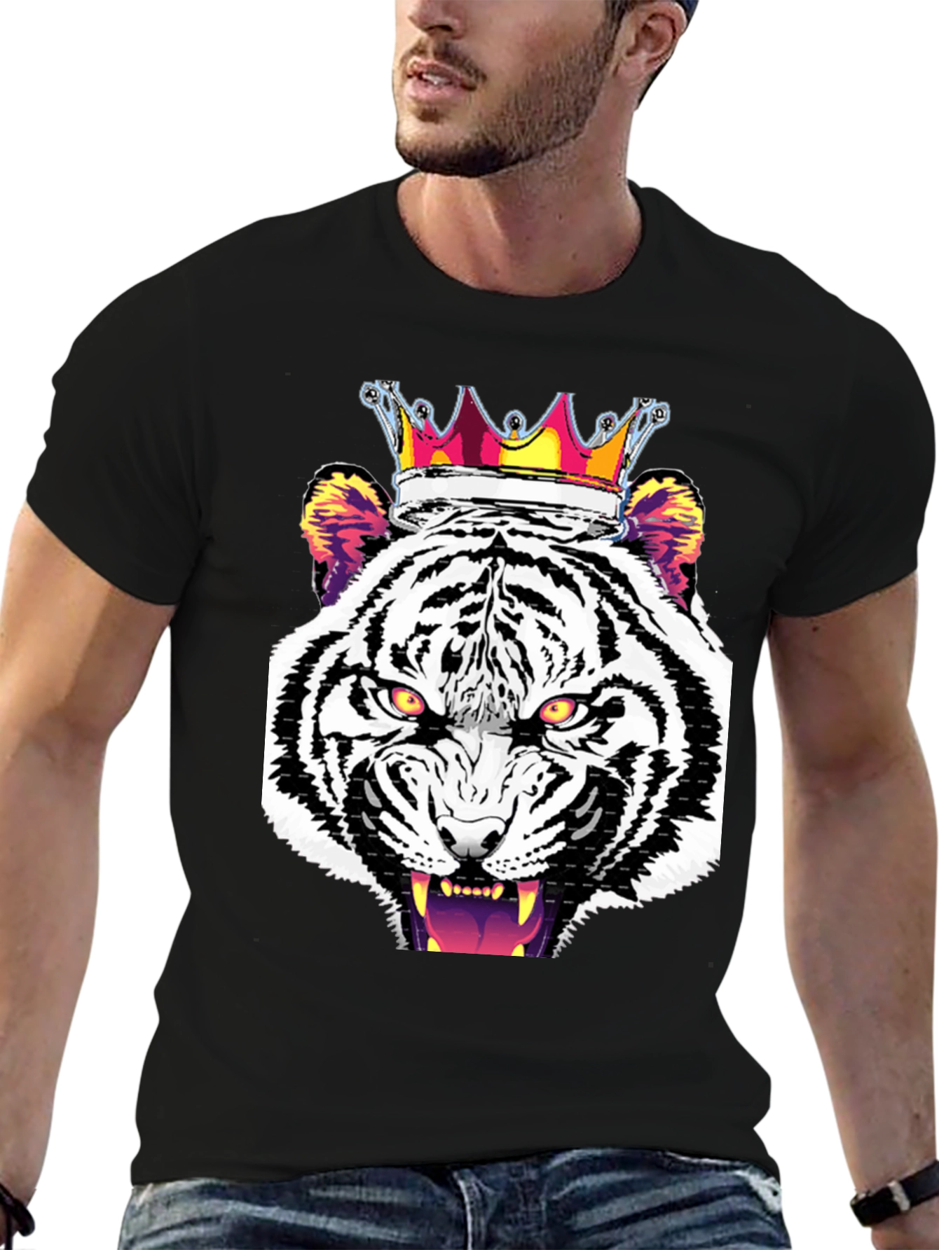 Tiger King Graphic Tee - Fierce Style
