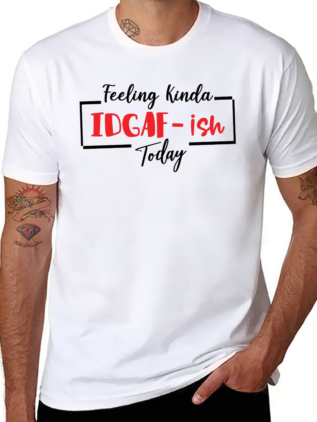 Feeling Kinda IDGAF-ish Today Graphic Tee