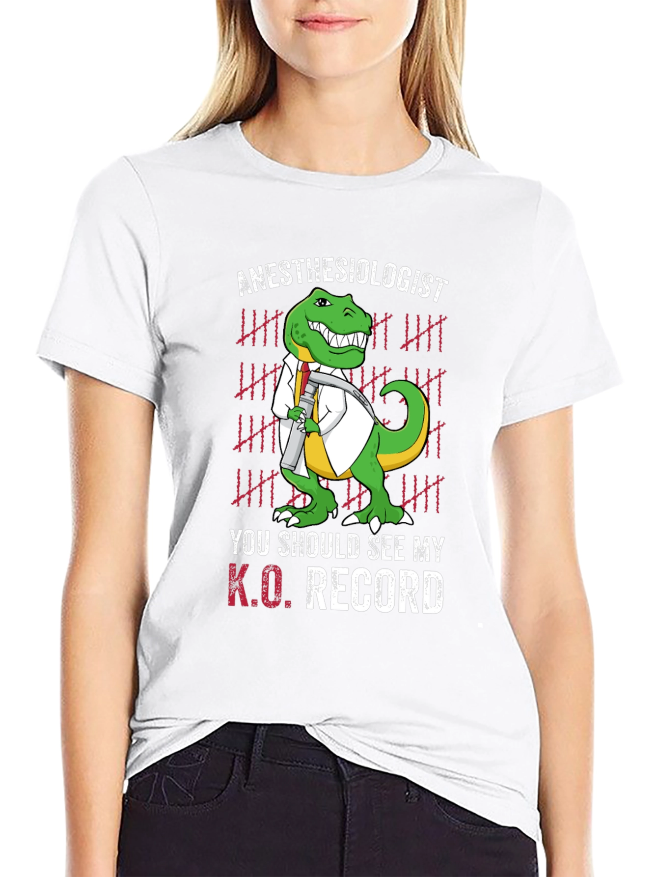Anesthesiologist K.O. Record T-Shirt