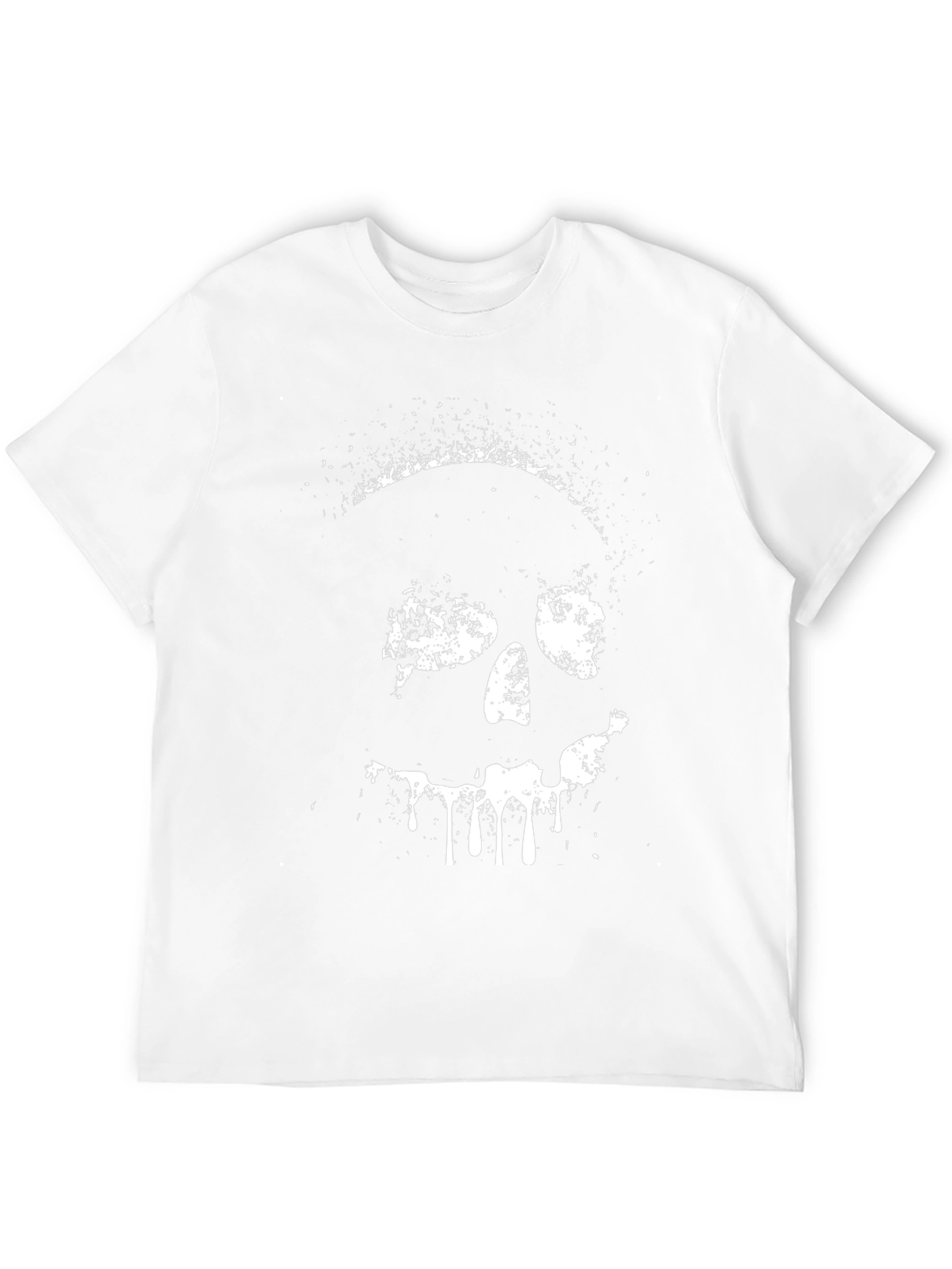 Skull Graphic Black T-Shirt - Edgy Style