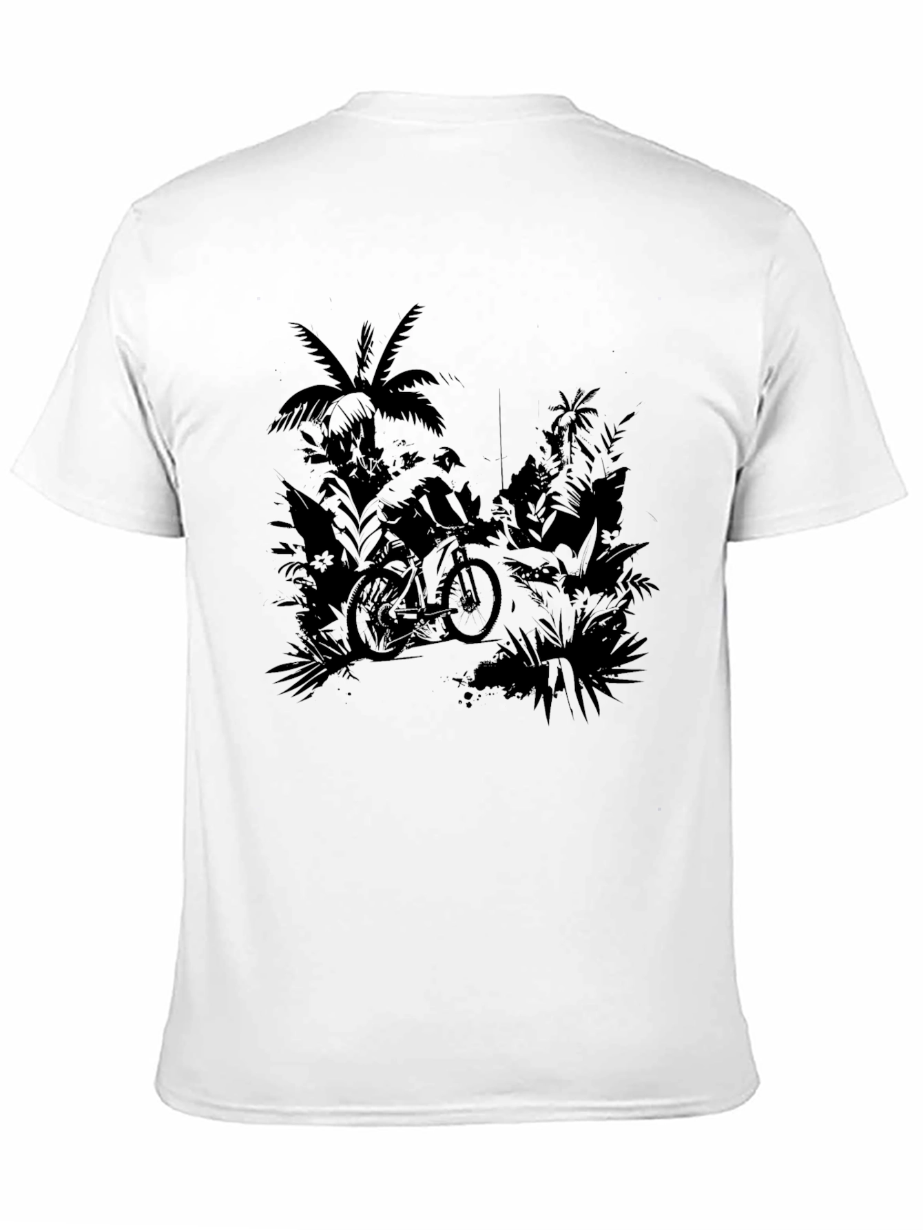 Tropical Ride Black T-Shirt