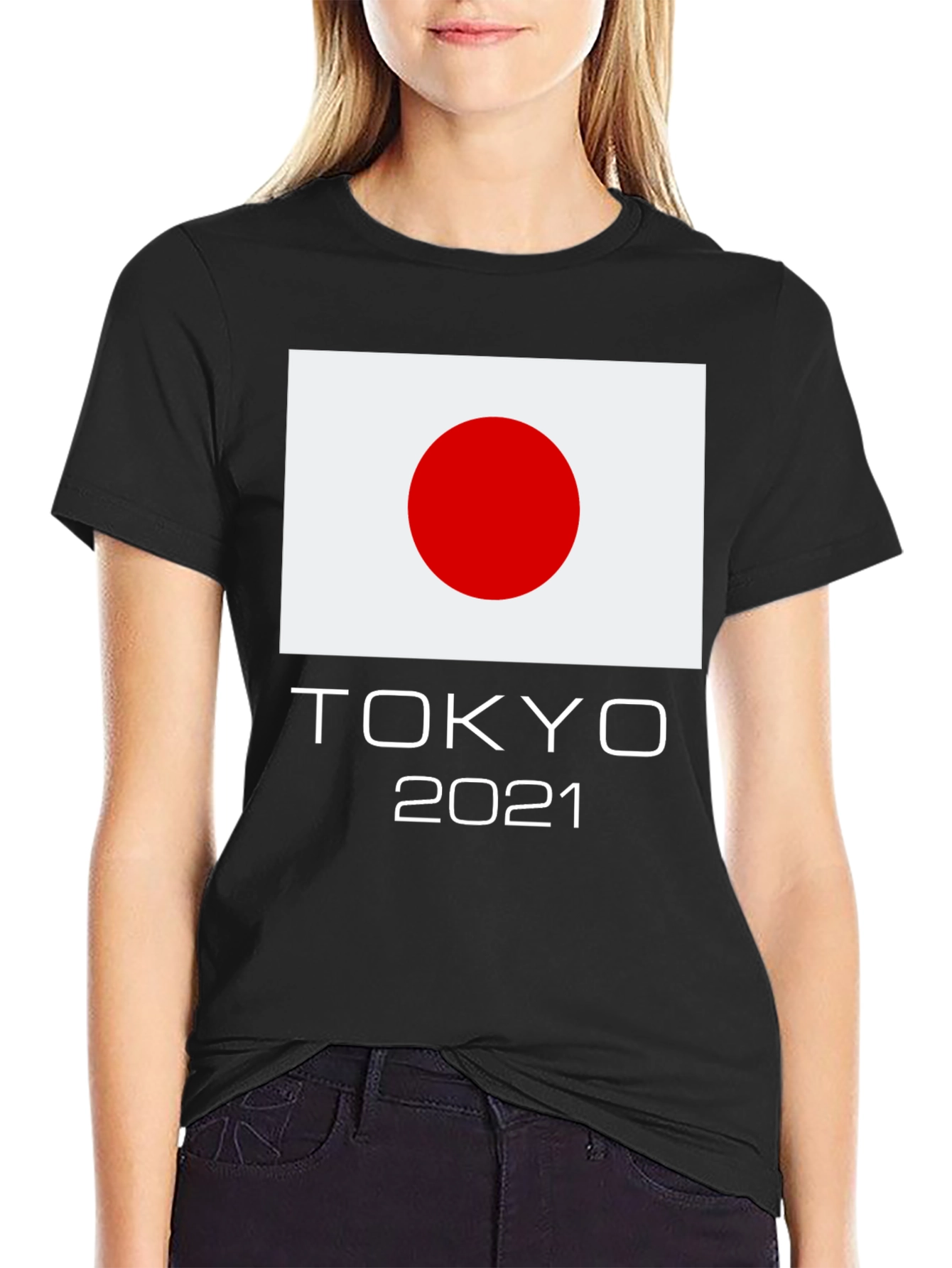 Tokyo 2021 T-Shirt - Japan Flag Graphic Tee