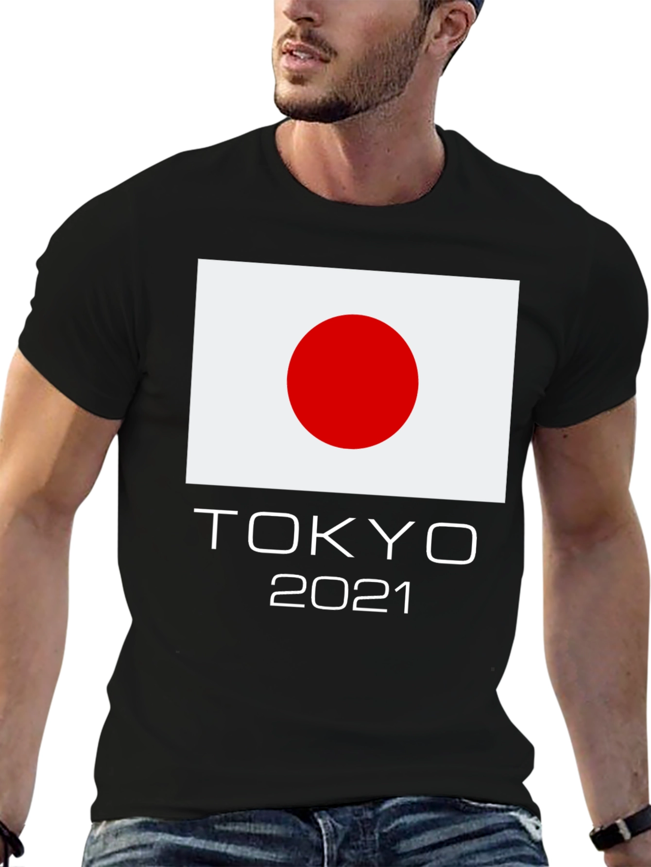 Tokyo 2021 T-Shirt - Japan Flag Graphic Tee