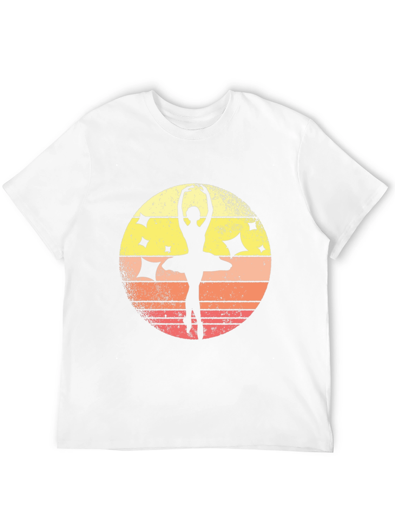 Ballet Dancer Silhouette Graphic Tee