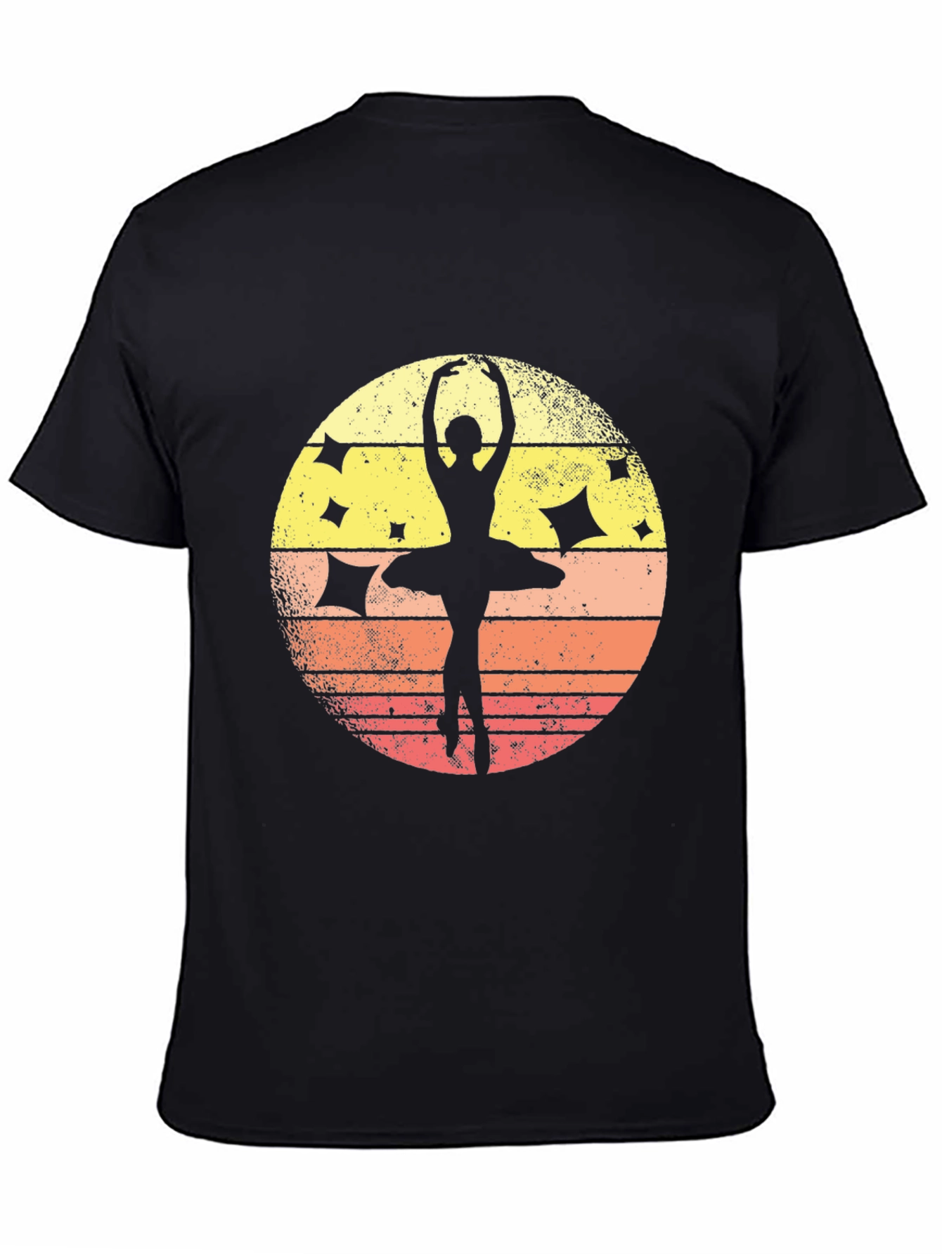 Ballet Dancer Silhouette Graphic Tee