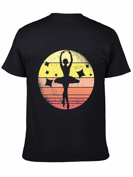 Ballet Dancer Silhouette Graphic Tee