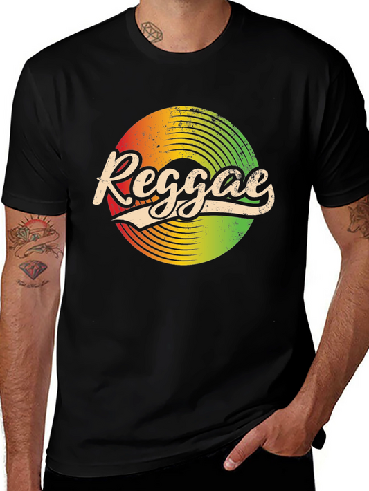 Retro Reggae Graphic T-Shirt - Vintage Style