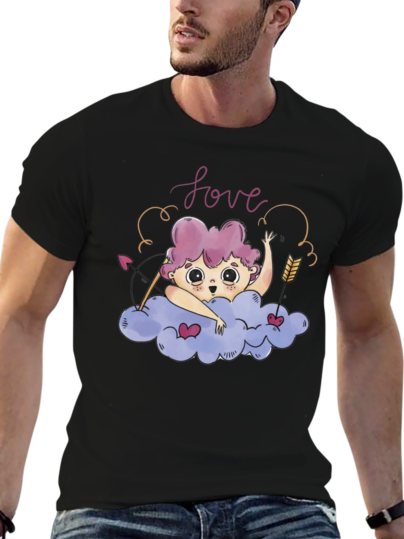 Love Cupid Cloud T-Shirt