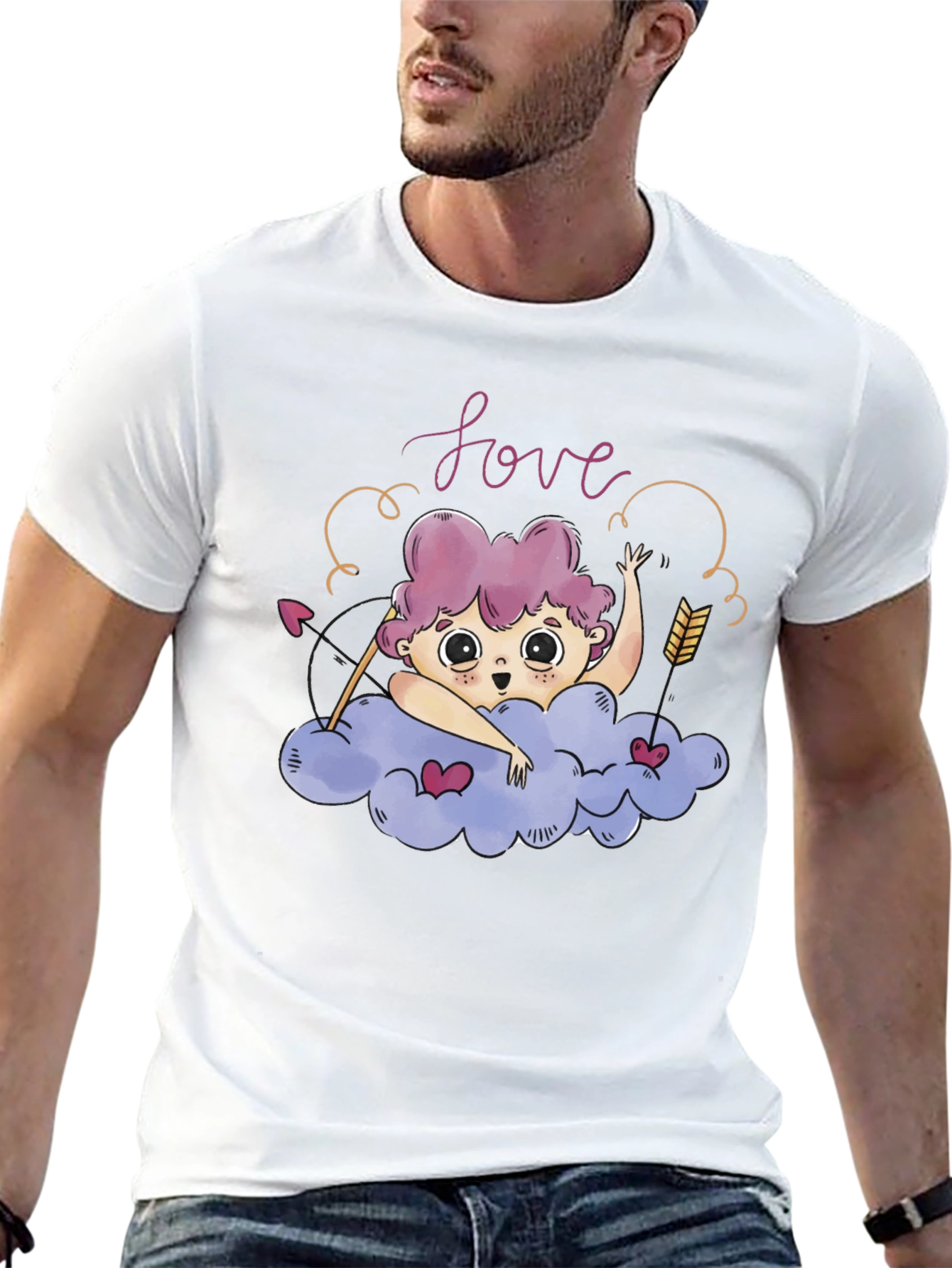 Love Cupid Cloud T-Shirt