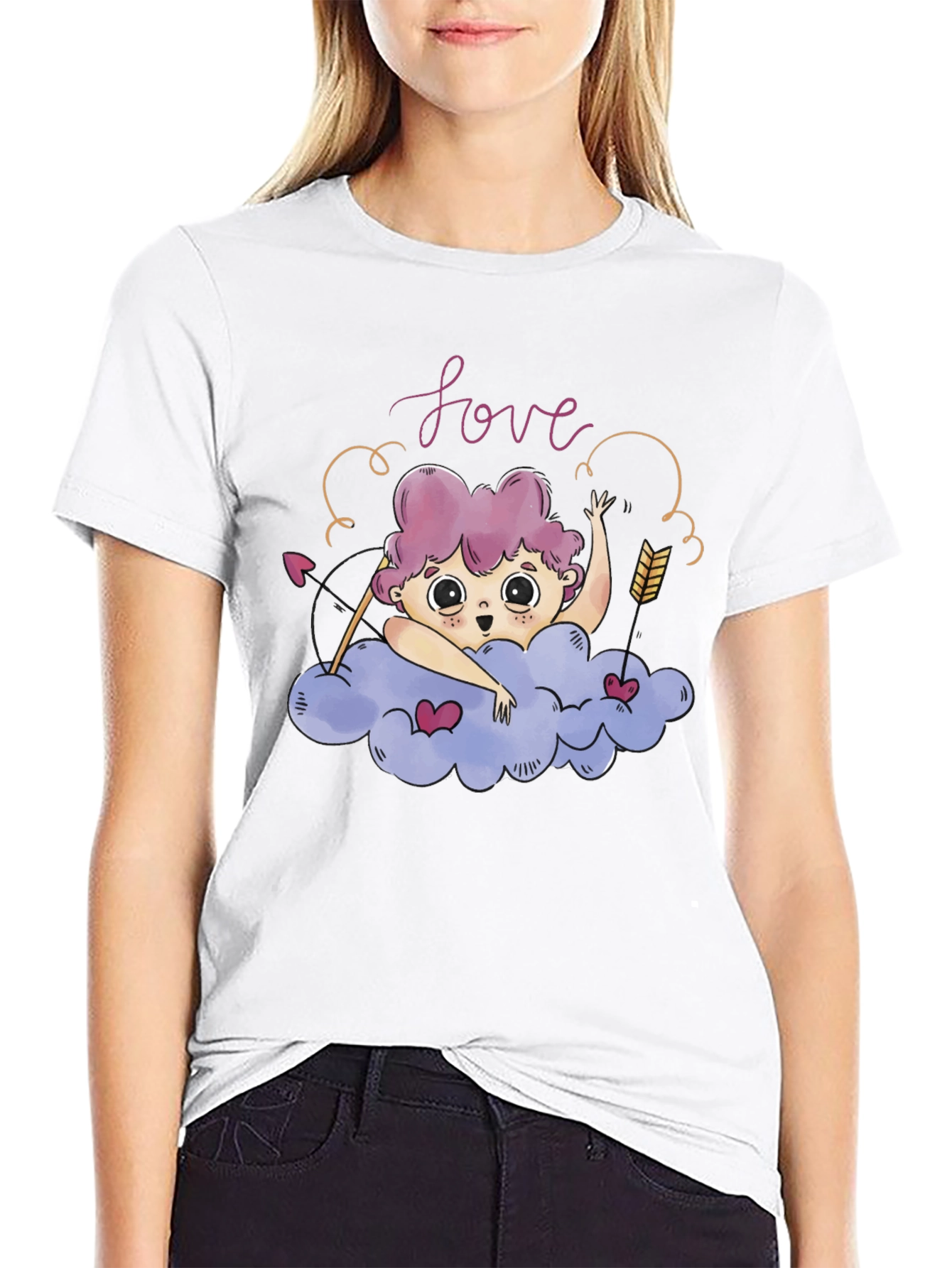 Love Cupid Cloud T-Shirt