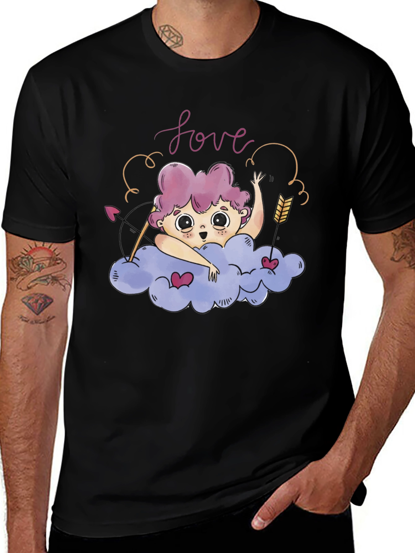 Love Cupid Cloud T-Shirt