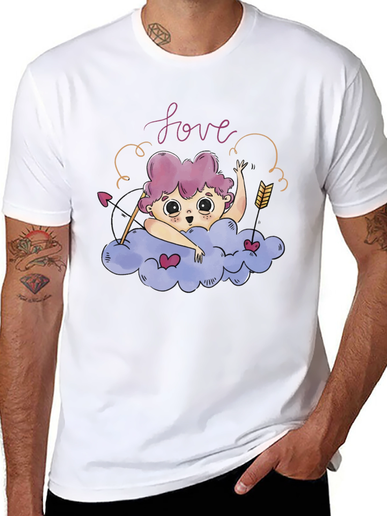 Love Cupid Cloud T-Shirt