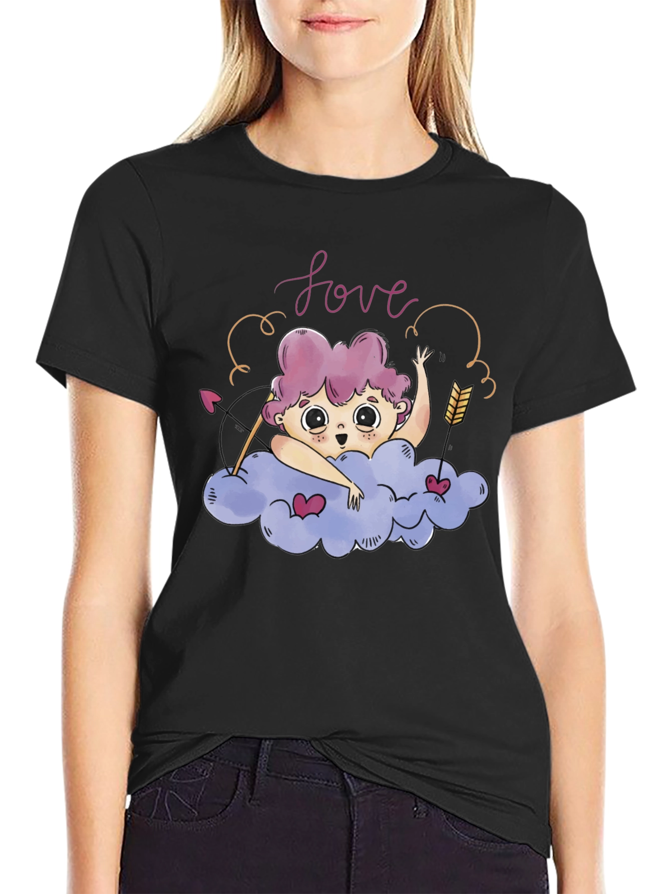 Love Cupid Cloud T-Shirt