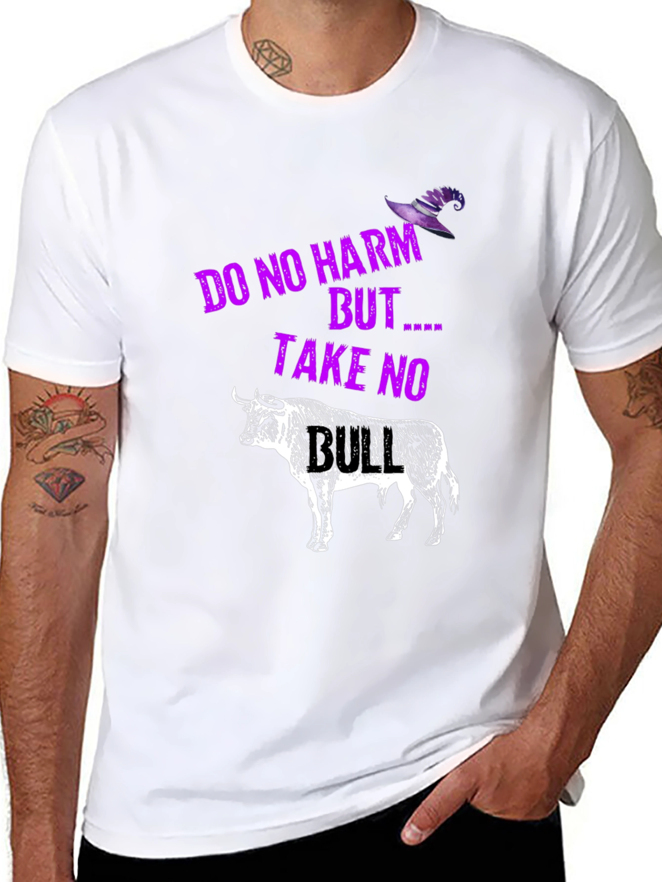 Do No Harm But Take No Bull T-Shirt