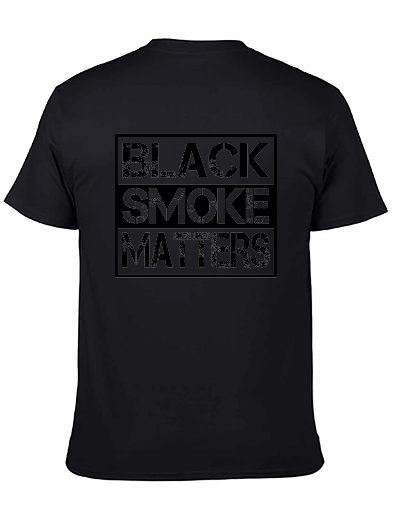 Black Smoke Matters Graphic Tee - Black